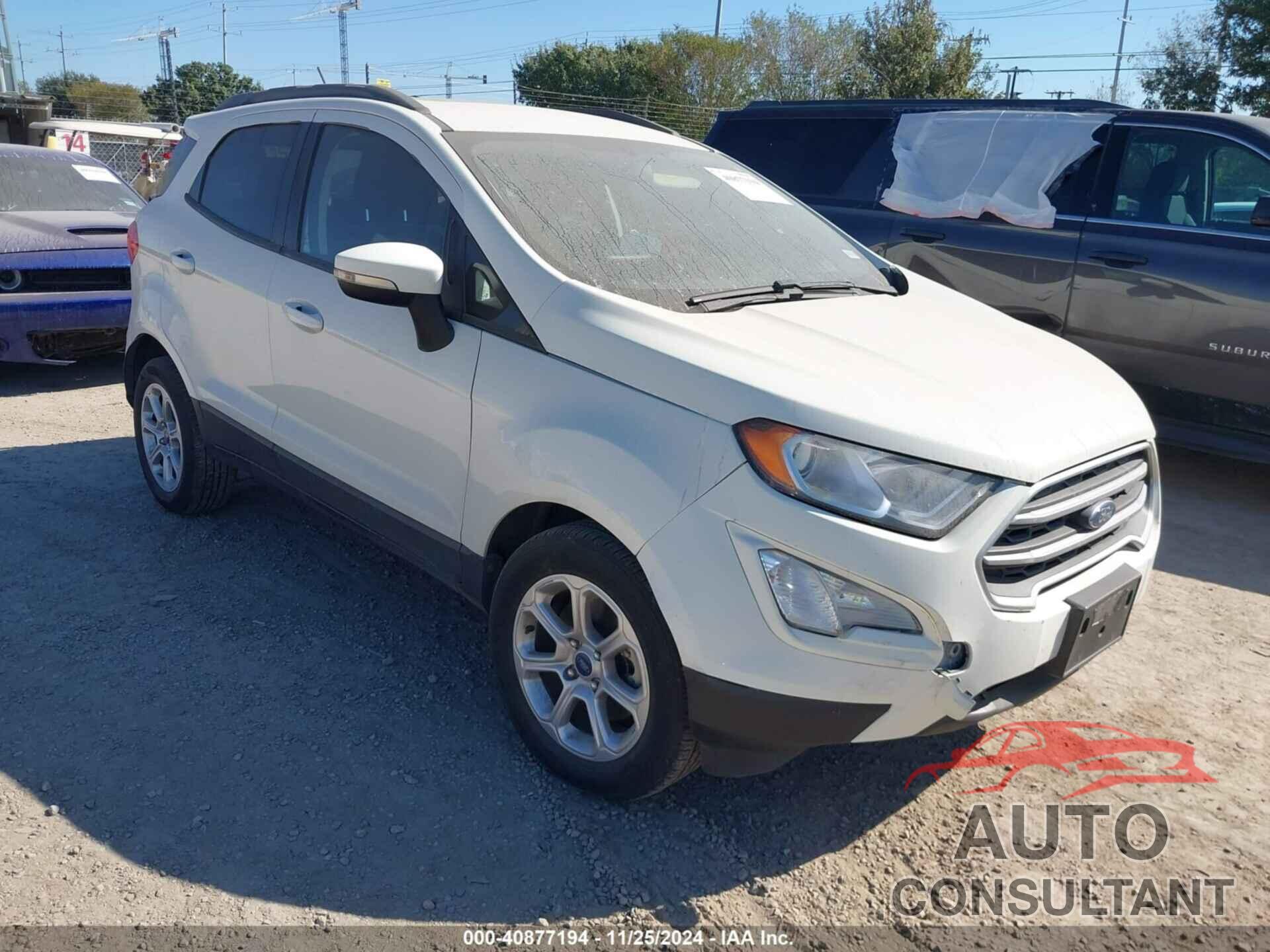 FORD ECOSPORT 2020 - MAJ3S2GEXLC357506
