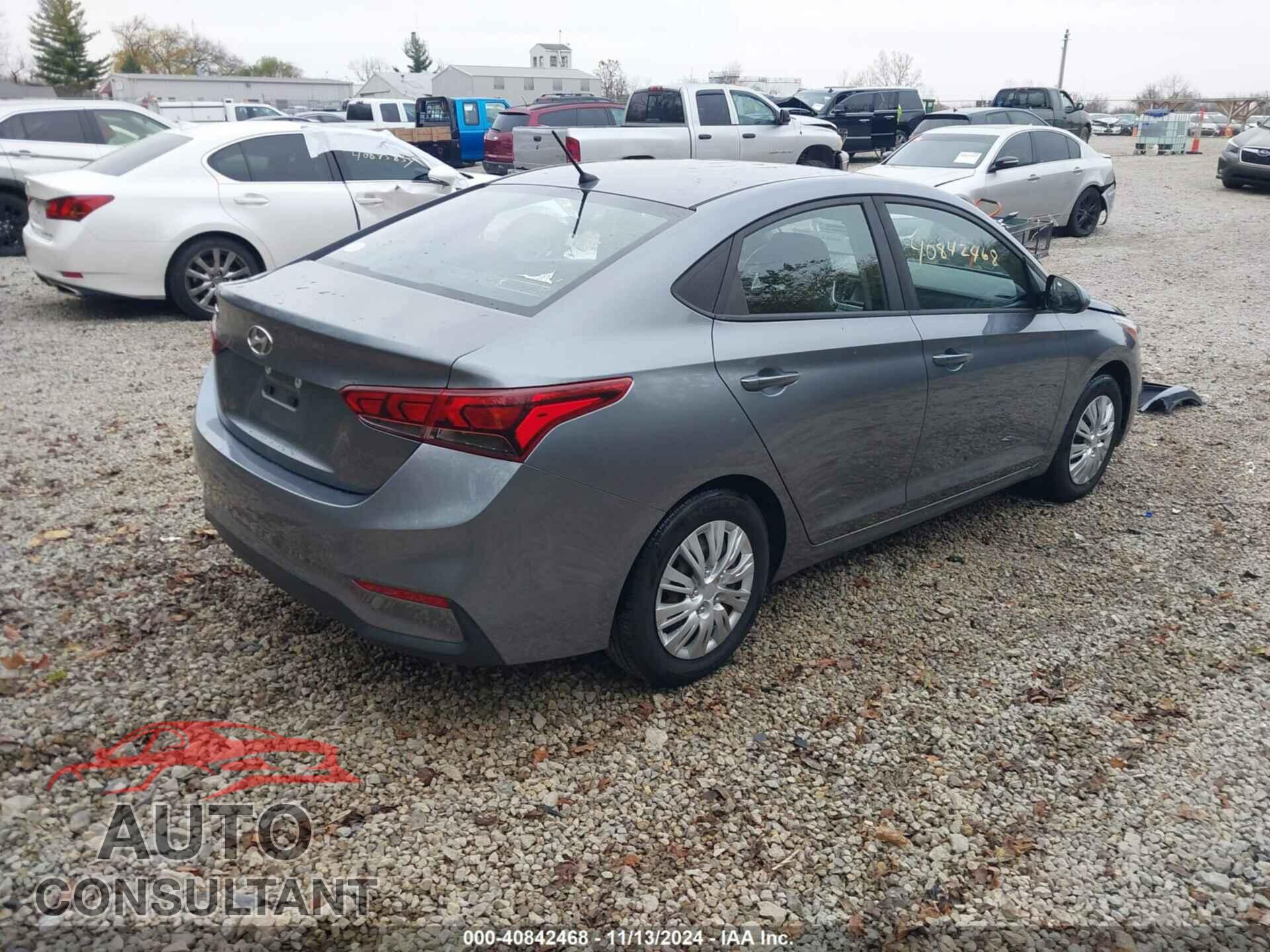 HYUNDAI ACCENT 2018 - 3KPC24A38JE026734