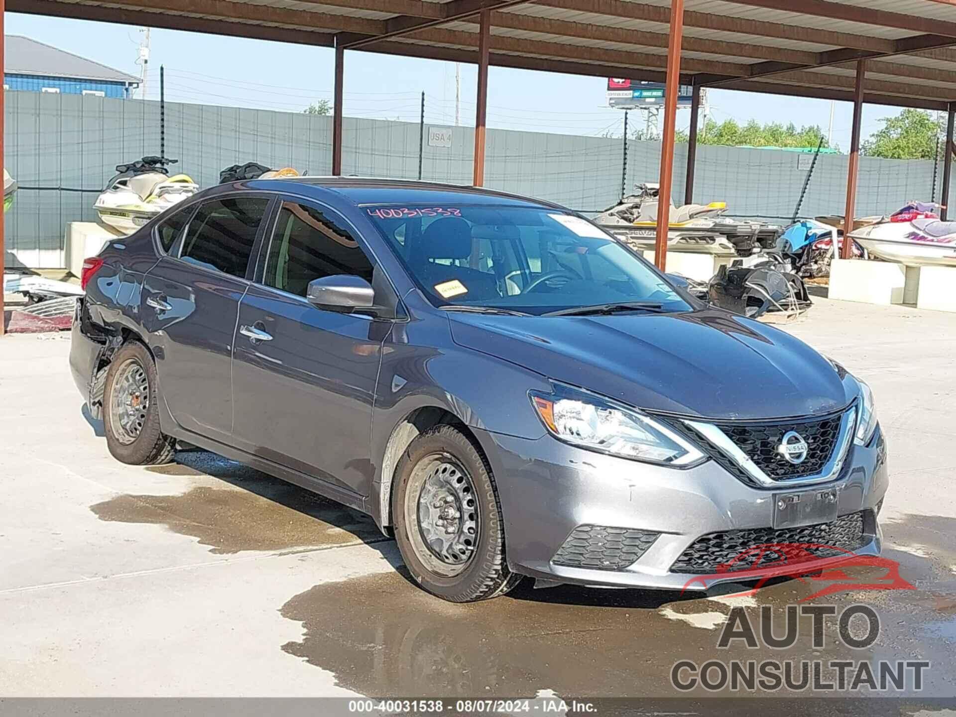 NISSAN SENTRA 2016 - 3N1AB7AP2GY287833