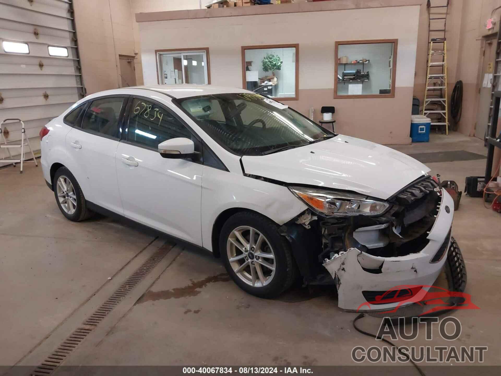 FORD FOCUS 2016 - 1FADP3F22GL386197