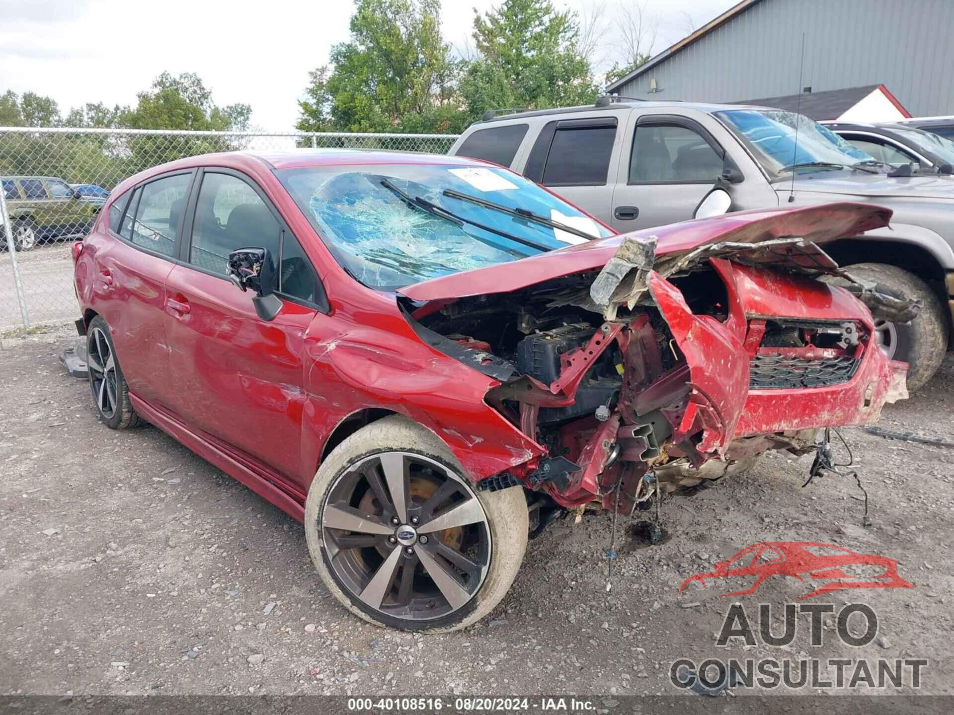 SUBARU IMPREZA 2018 - 4S3GTAM63J3721651