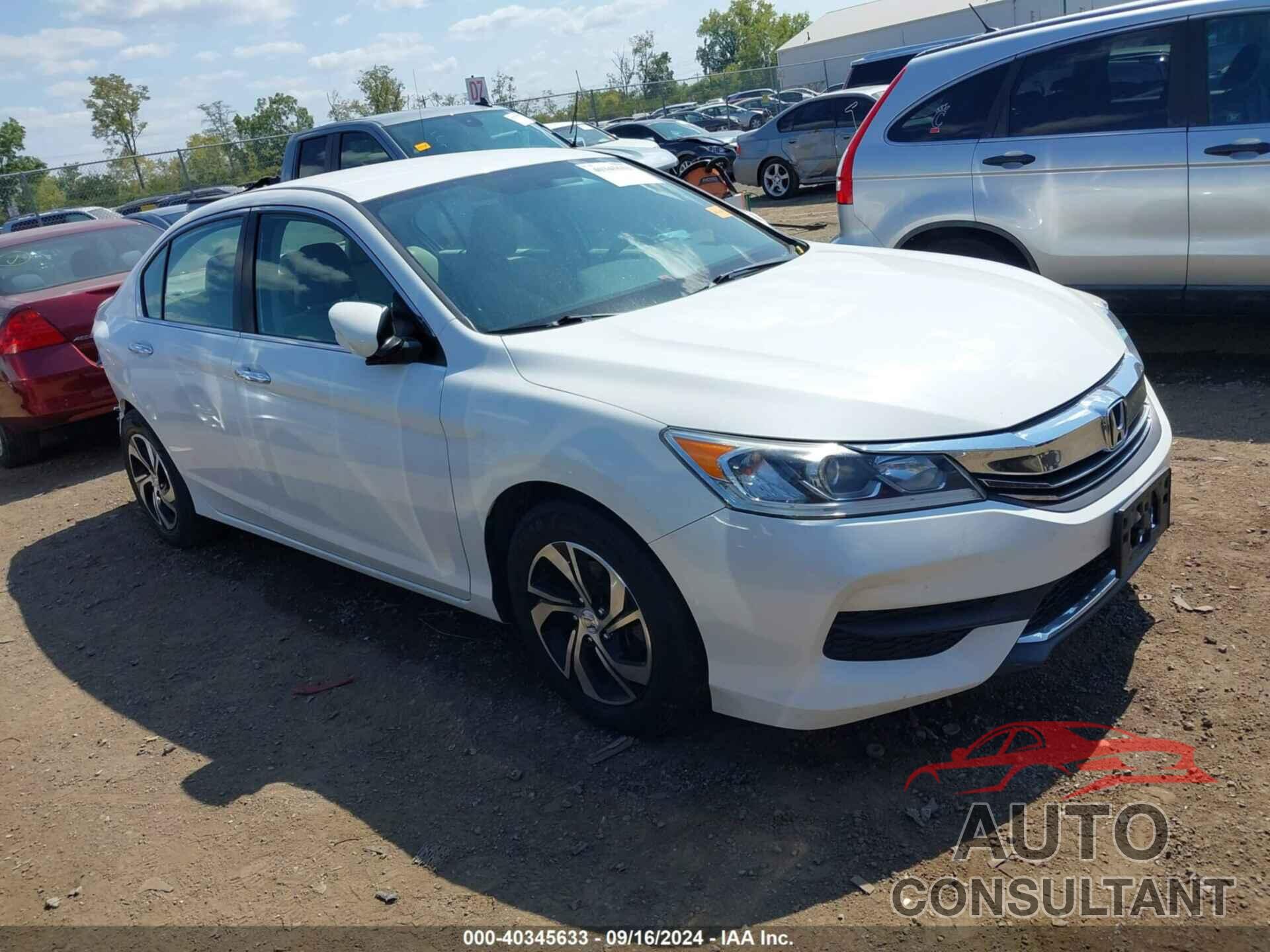 HONDA ACCORD 2017 - 1HGCR2F33HA263025