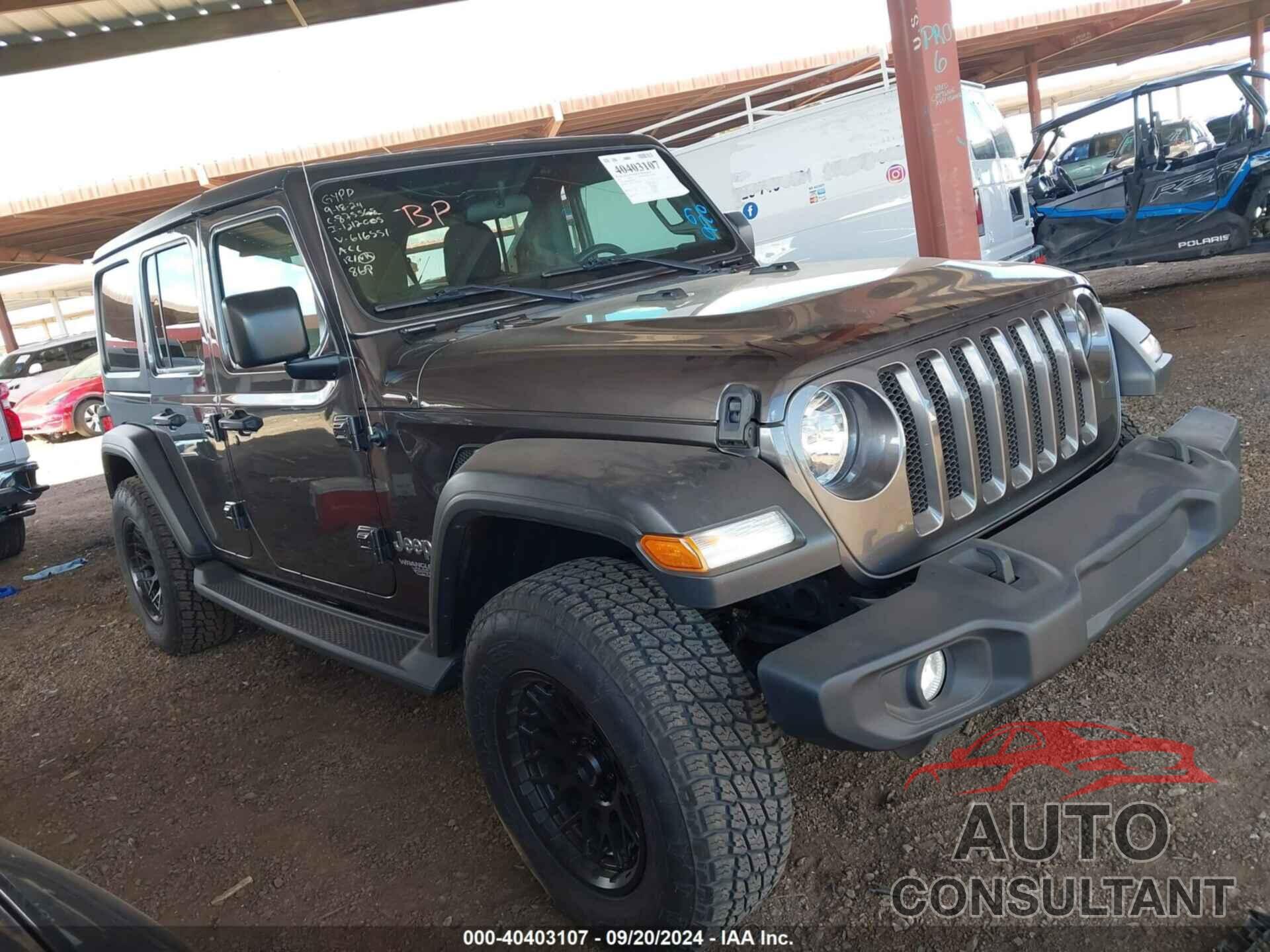 JEEP WRANGLER UNLIMITED 2021 - 1C4HJXDN1MW616551