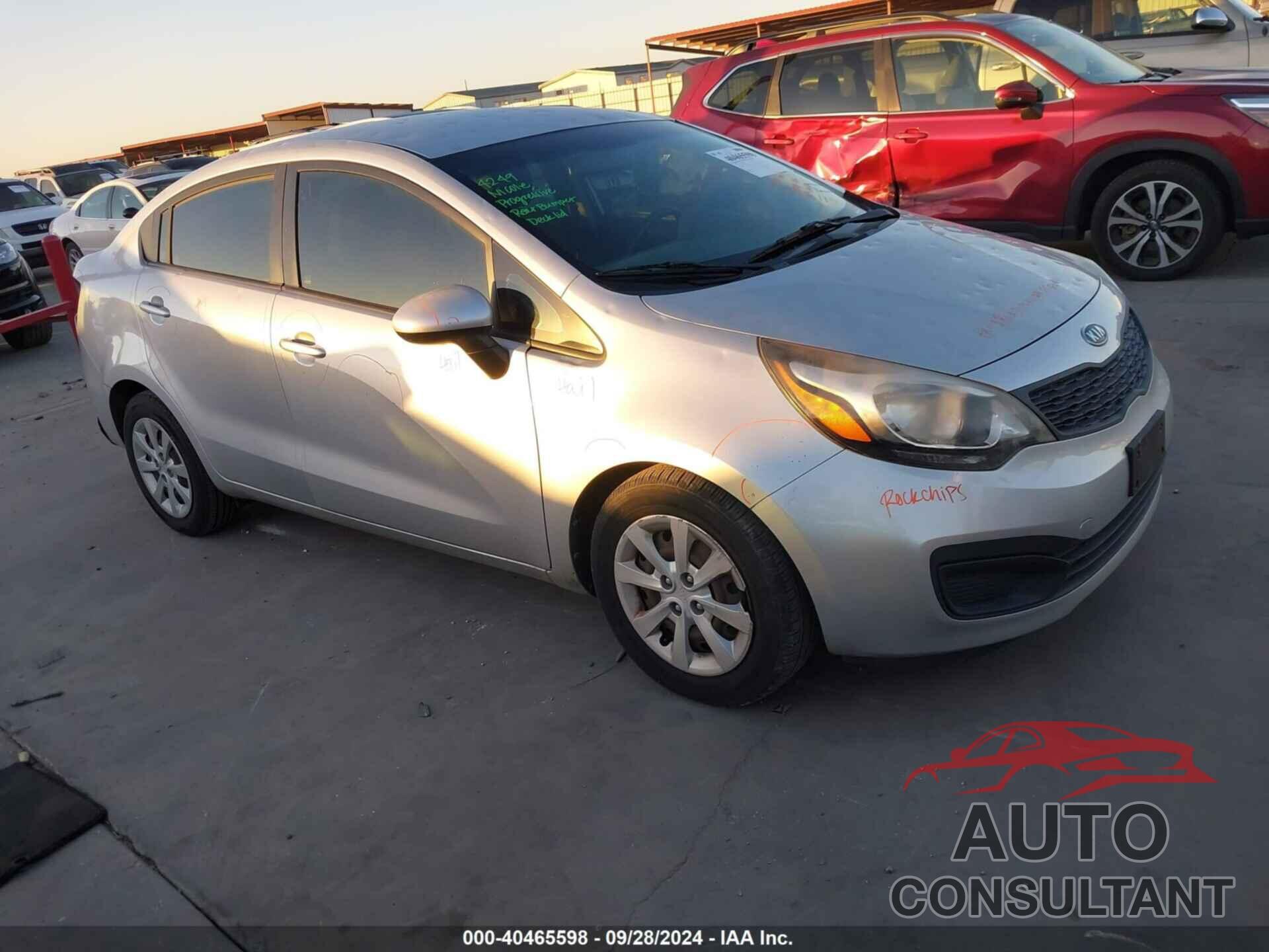 KIA RIO 2014 - KNADM4A32E6400116