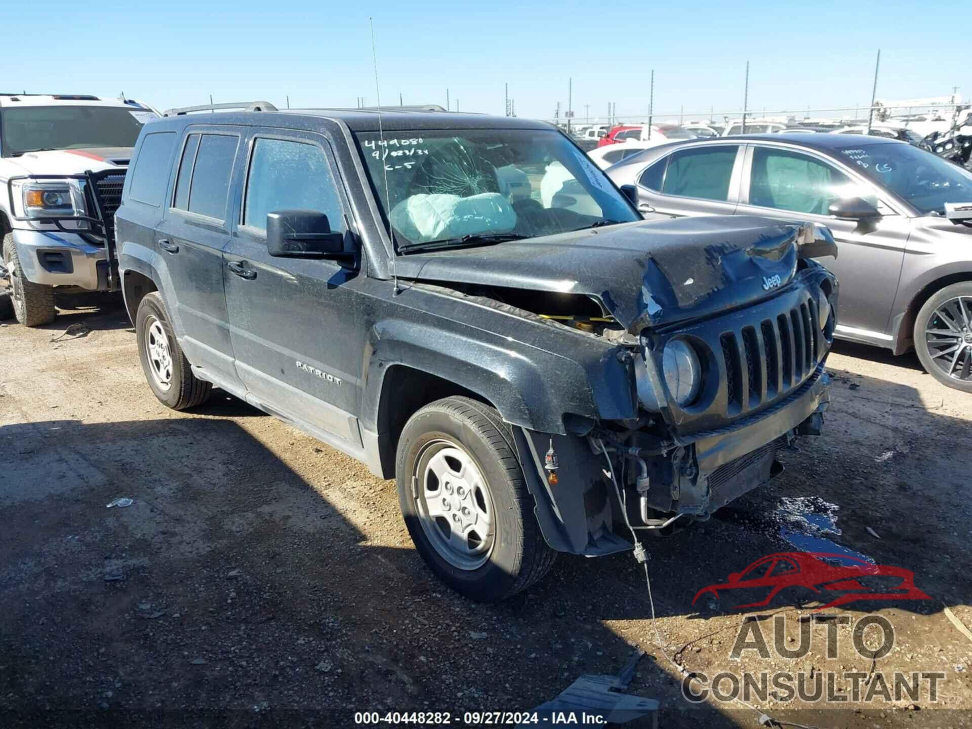 JEEP PATRIOT 2016 - 1C4NJPBBXGD739311
