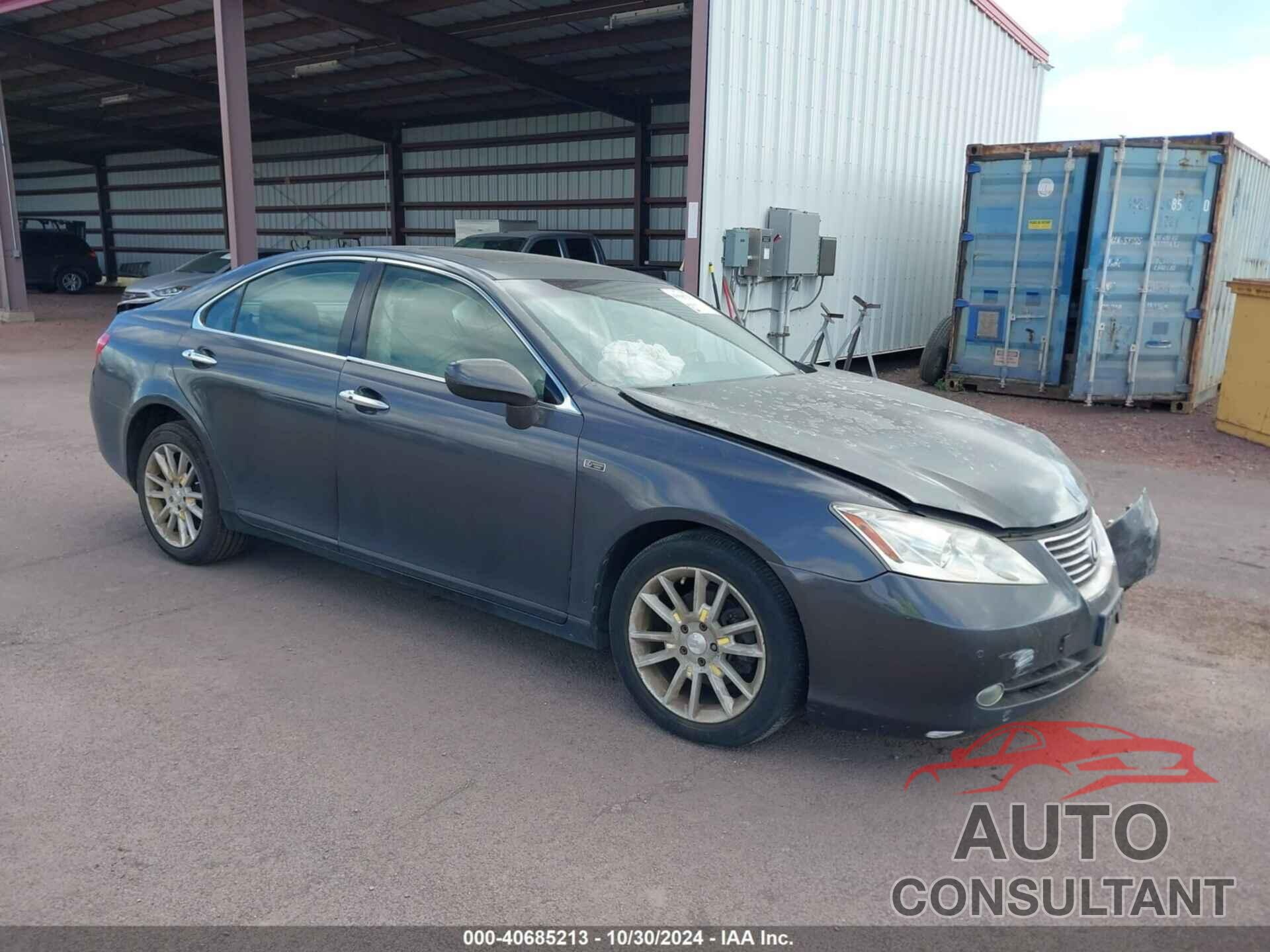 LEXUS ES 350 2009 - JTHBJ46G292312578