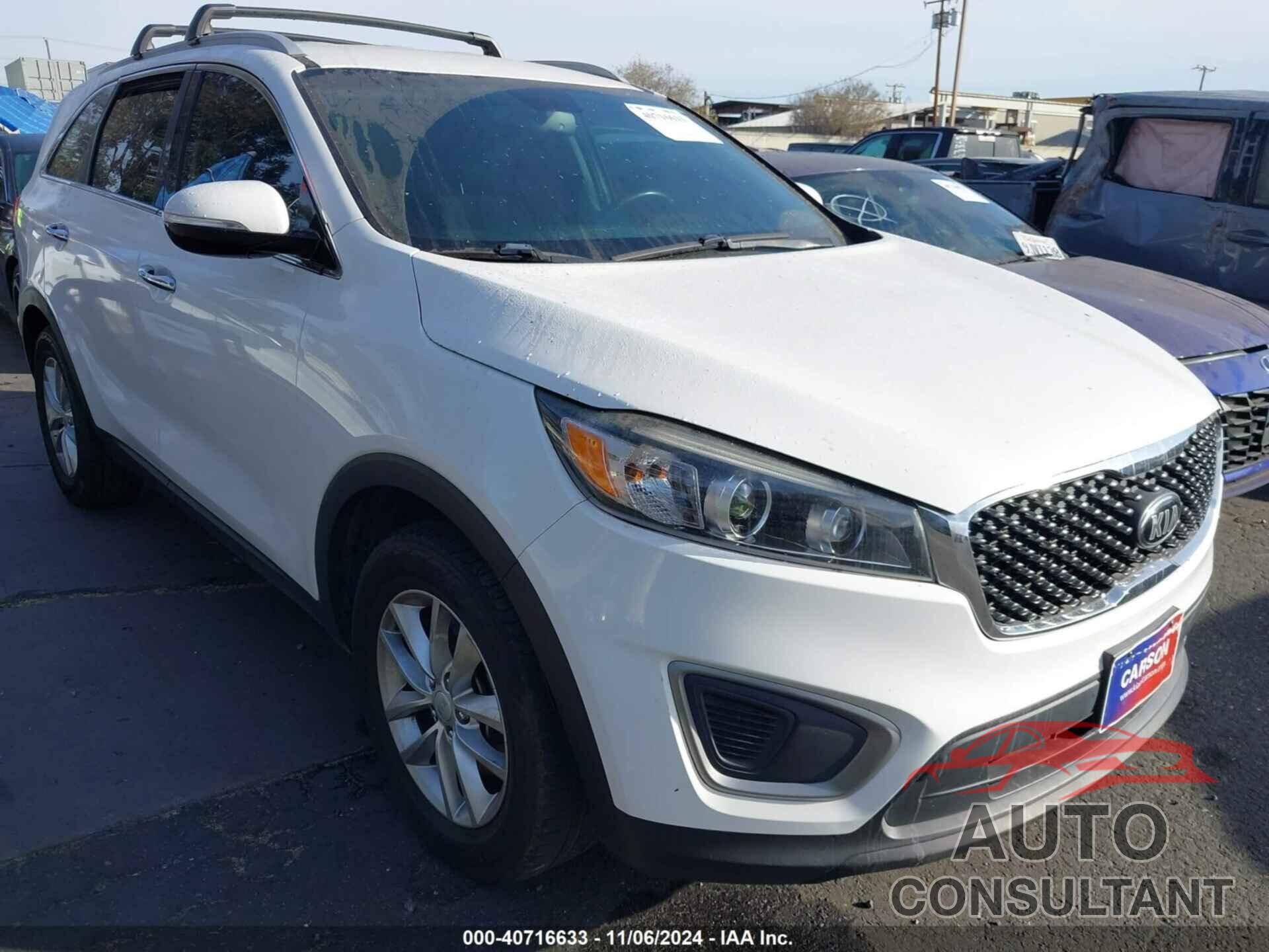 KIA SORENTO 2016 - 5XYPG4A59GG109802