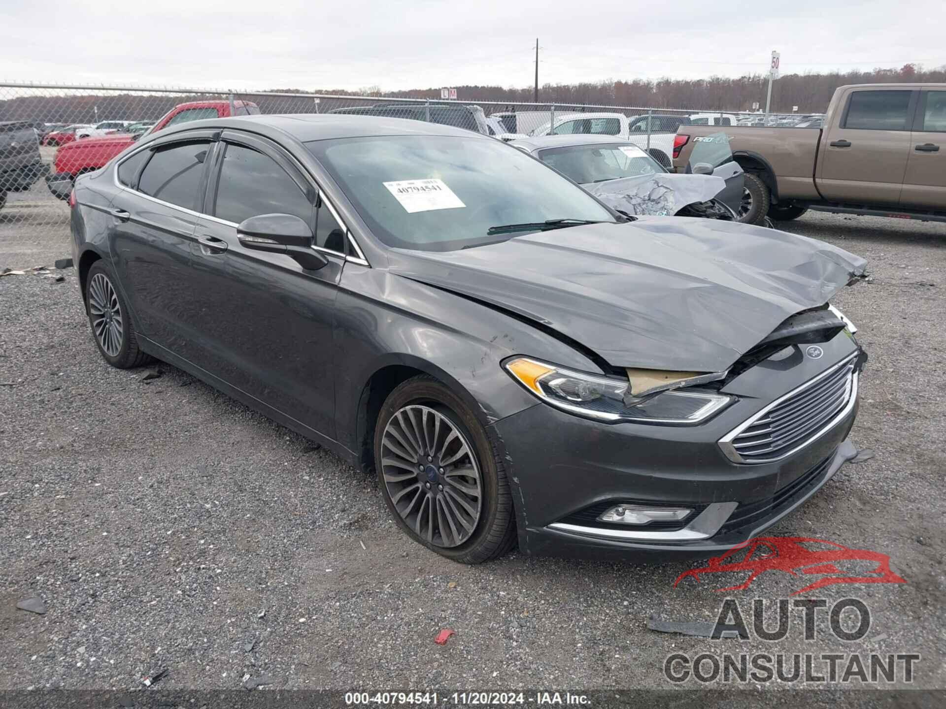 FORD FUSION 2017 - 3FA6P0H94HR137193