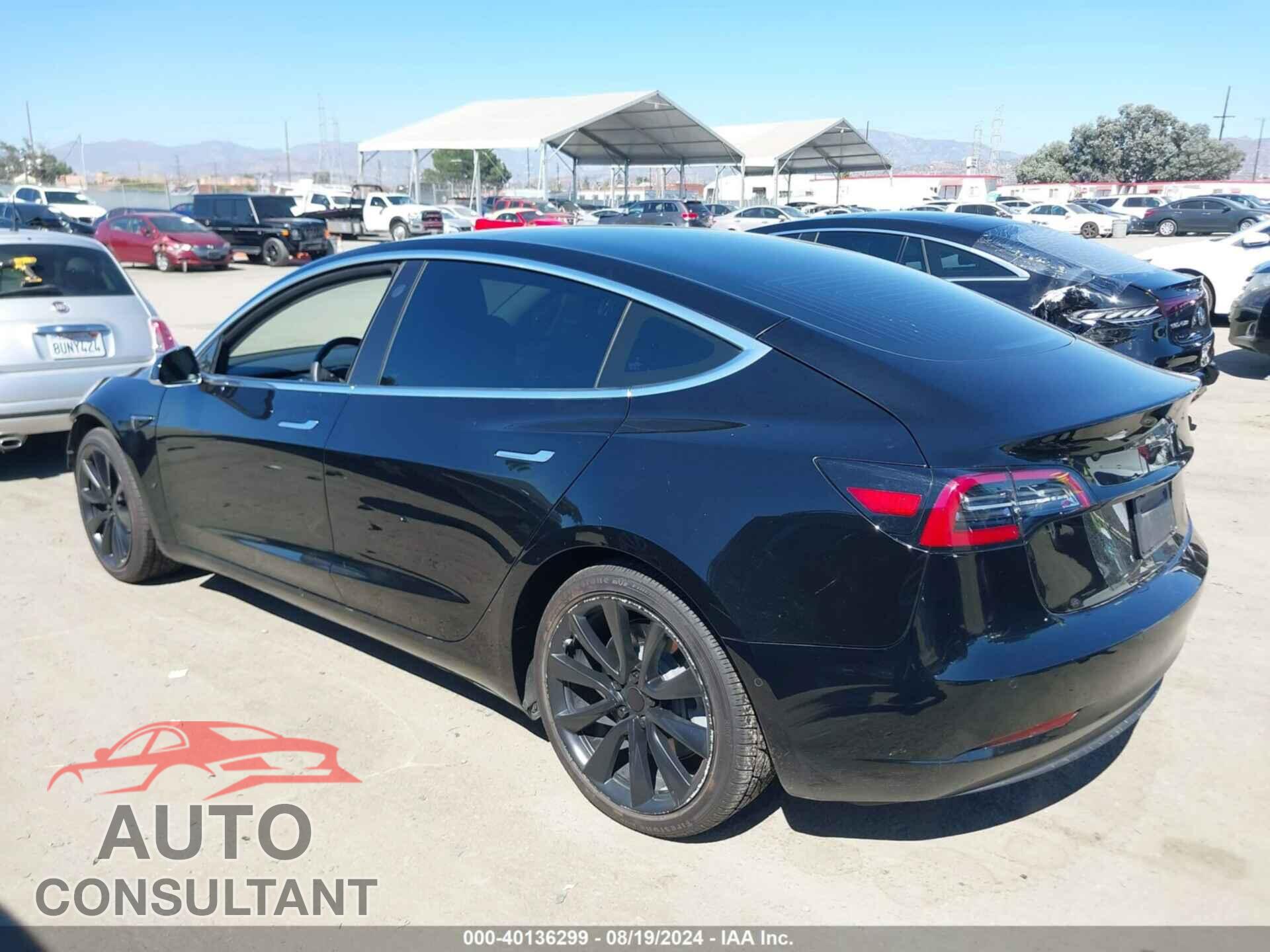 TESLA MODEL 3 2020 - 5YJ3E1EB6LF801133
