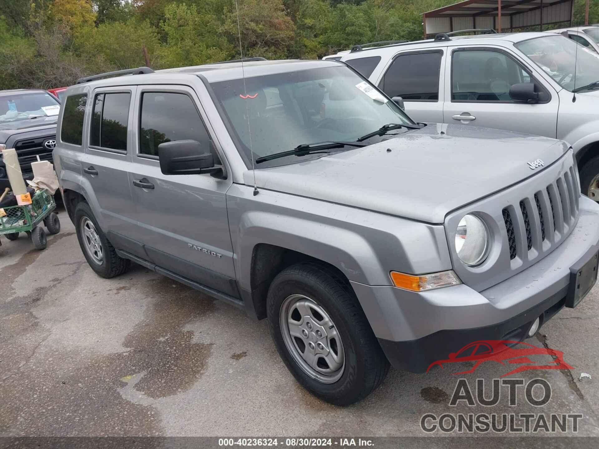 JEEP PATRIOT 2016 - 1C4NJPBB7GD809993