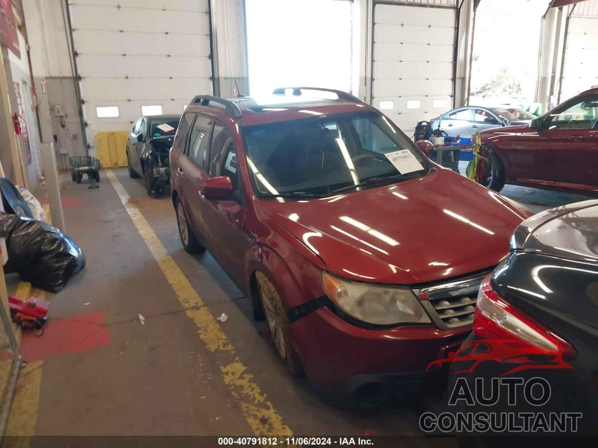 SUBARU FORESTER 2011 - JF2SHADC0BH763427
