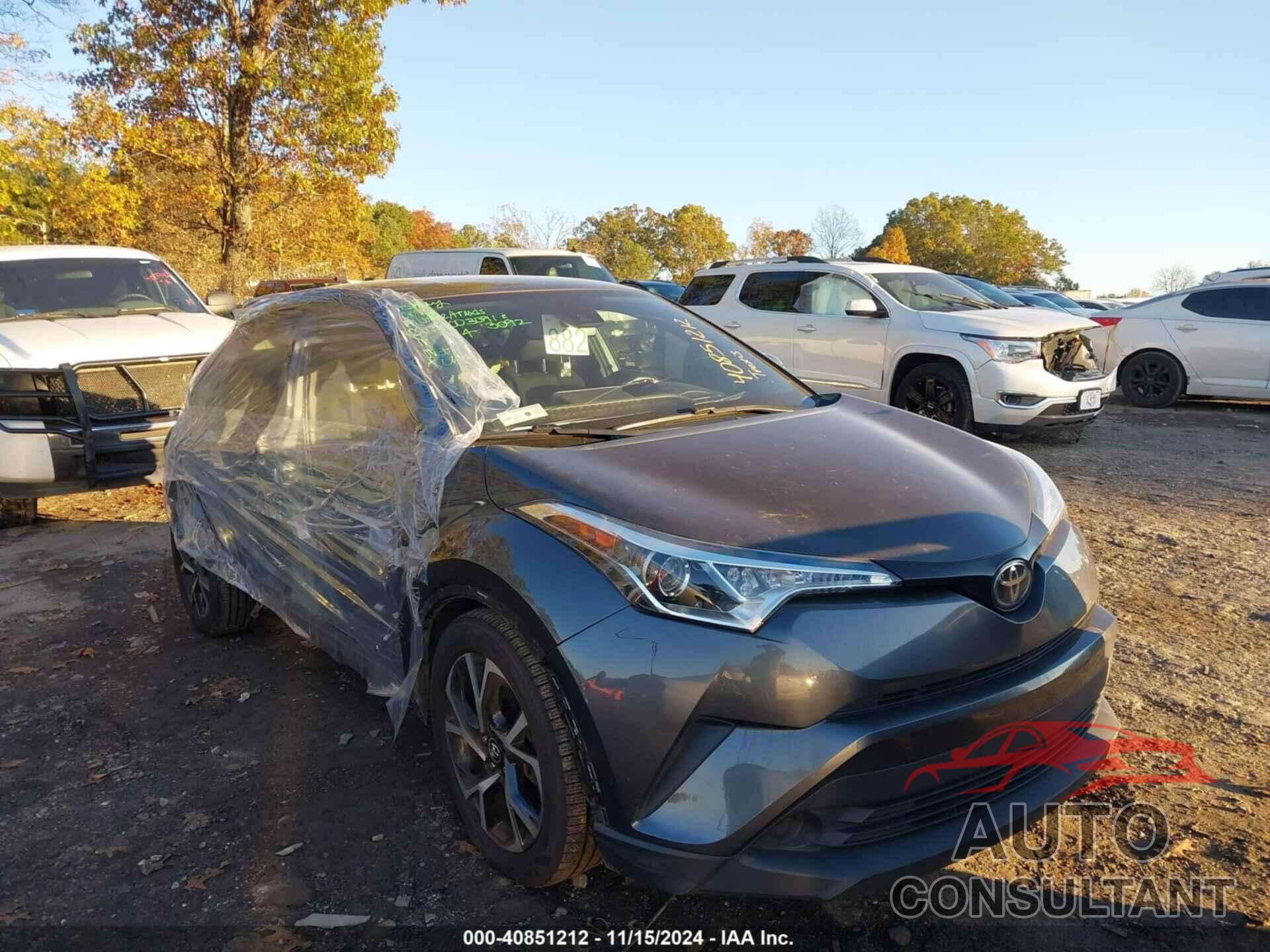 TOYOTA C-HR 2018 - NMTKHMBX6JR012699