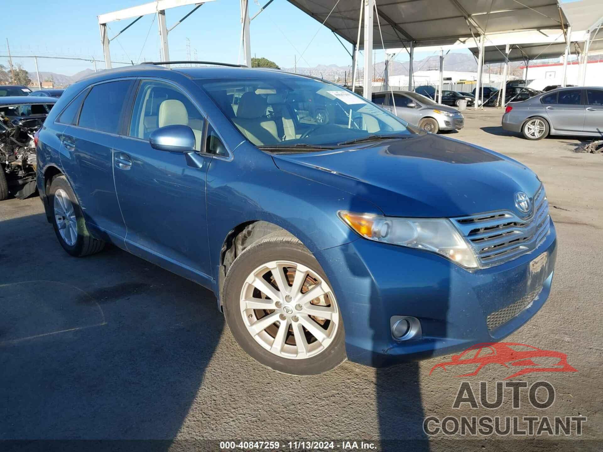 TOYOTA VENZA 2010 - 4T3ZA3BB3AU022401