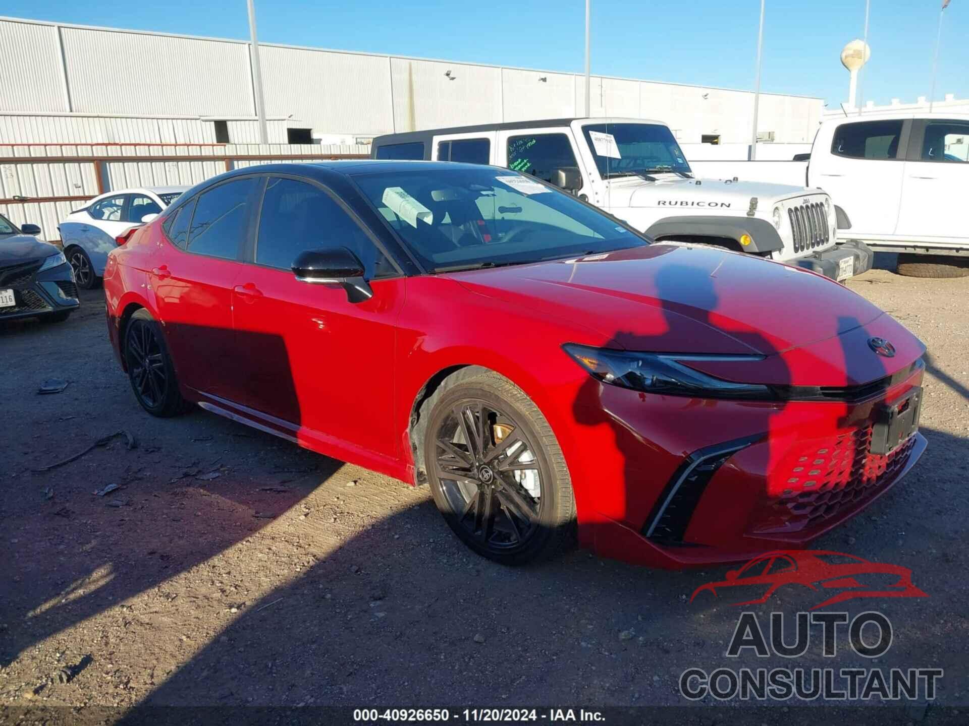 TOYOTA CAMRY 2025 - 4T1DAACK9SU006744