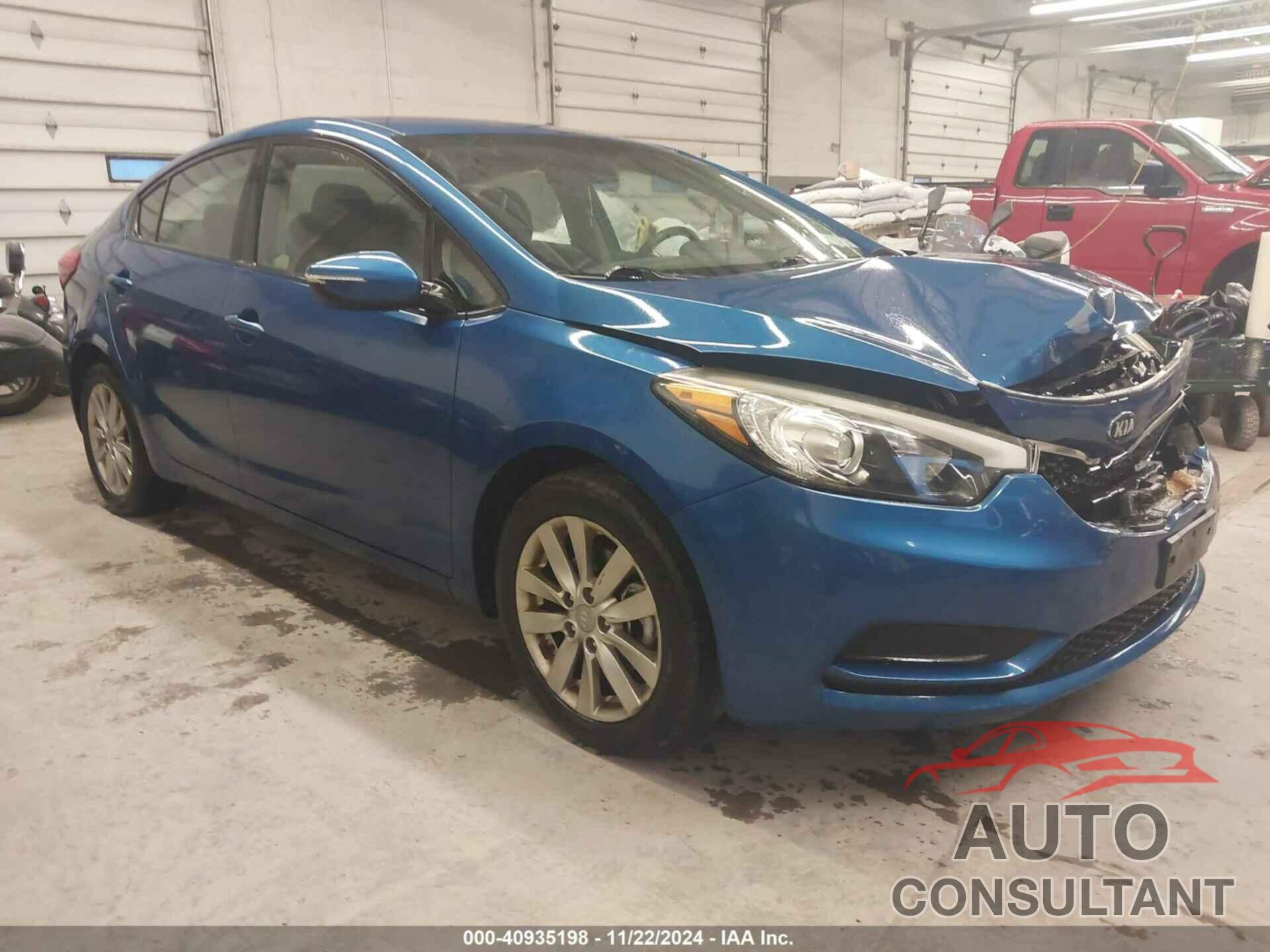 KIA FORTE 2014 - KNAFX4A61E5182900