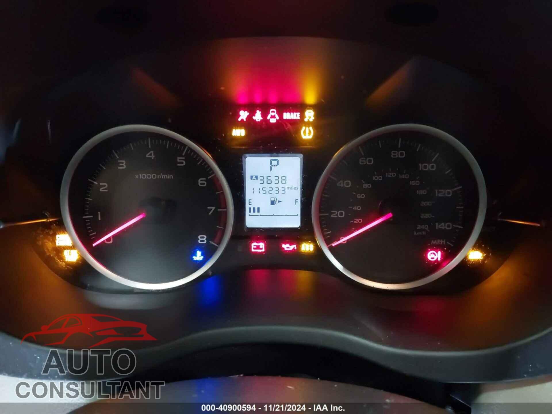 SUBARU FORESTER 2014 - JF2SJAEC0EH445606