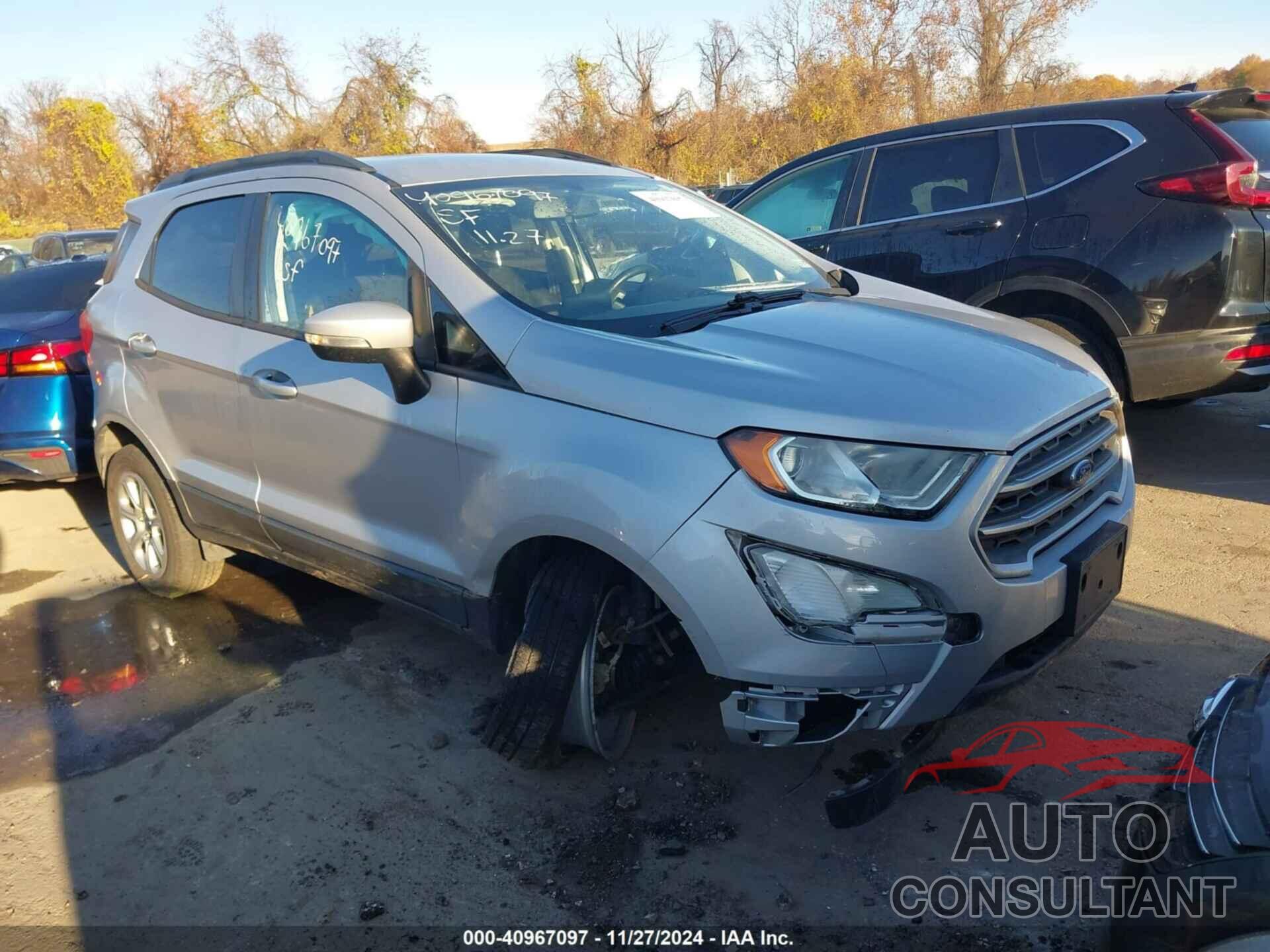 FORD ECOSPORT 2018 - MAJ6P1UL6JC195284