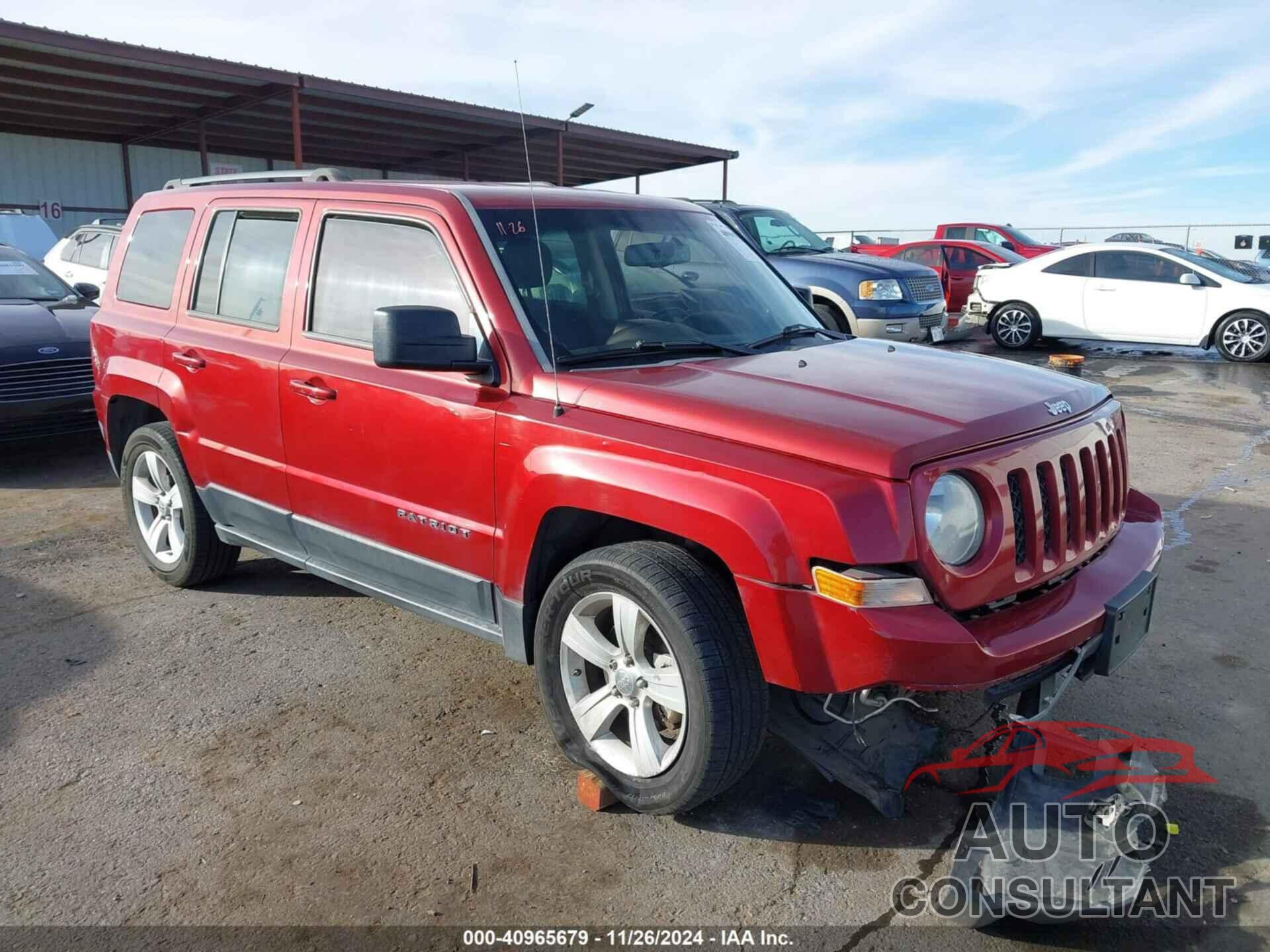 JEEP PATRIOT 2016 - 1C4NJPBB6GD602110