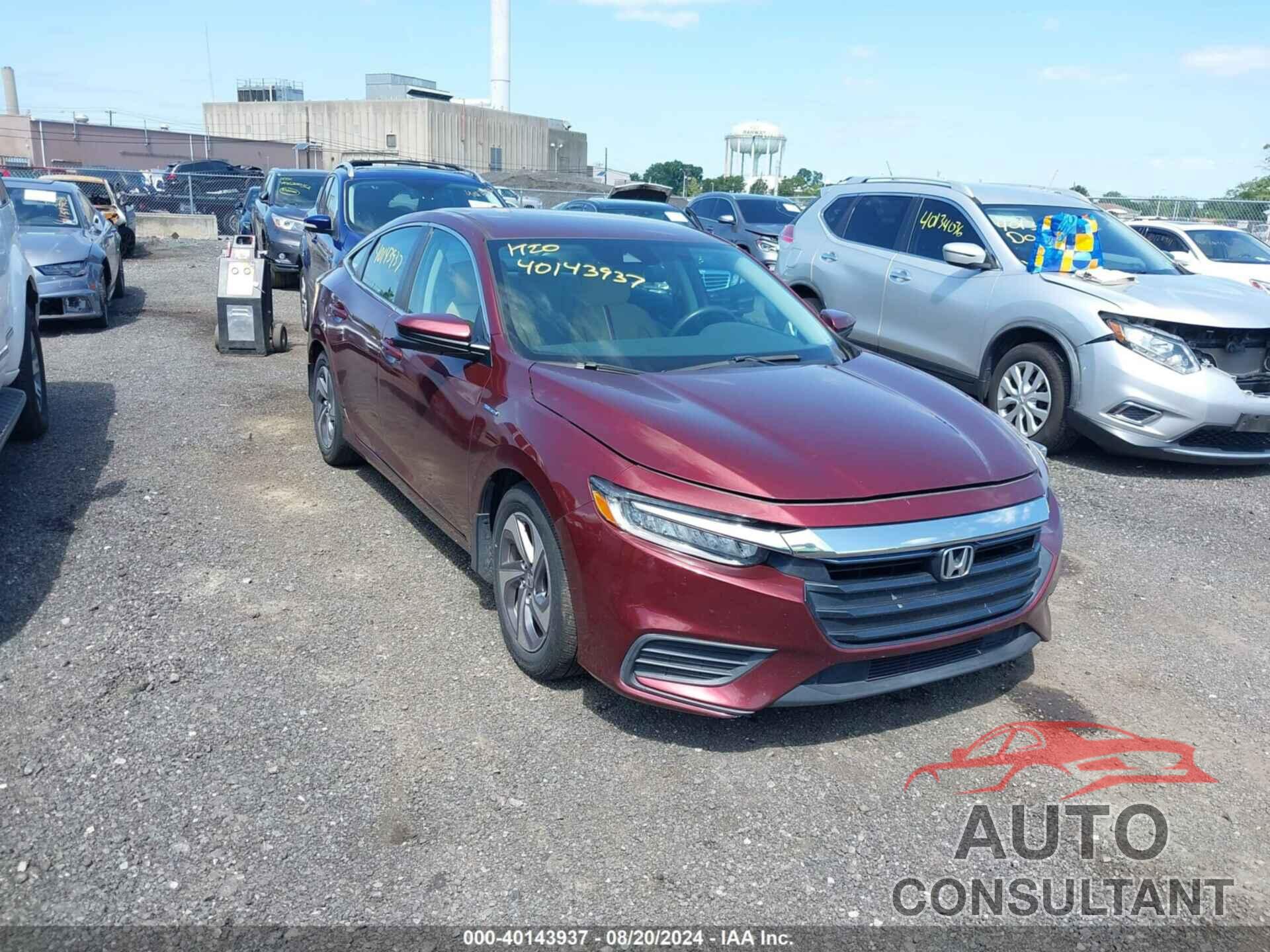 HONDA INSIGHT 2020 - 19XZE4F57LE007008