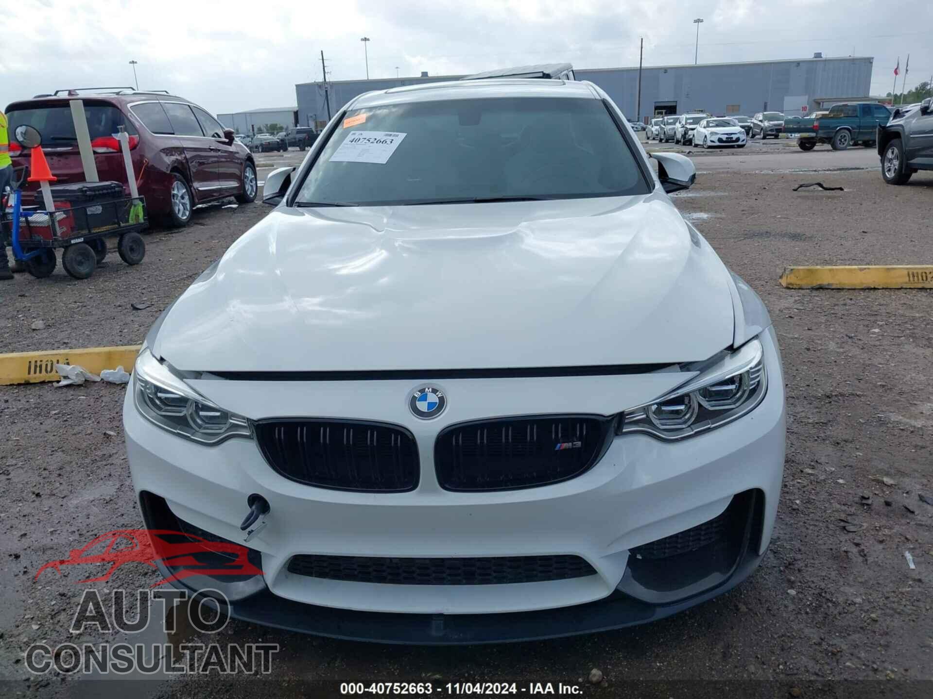 BMW M3 2017 - WBS8M9C51H5G42465