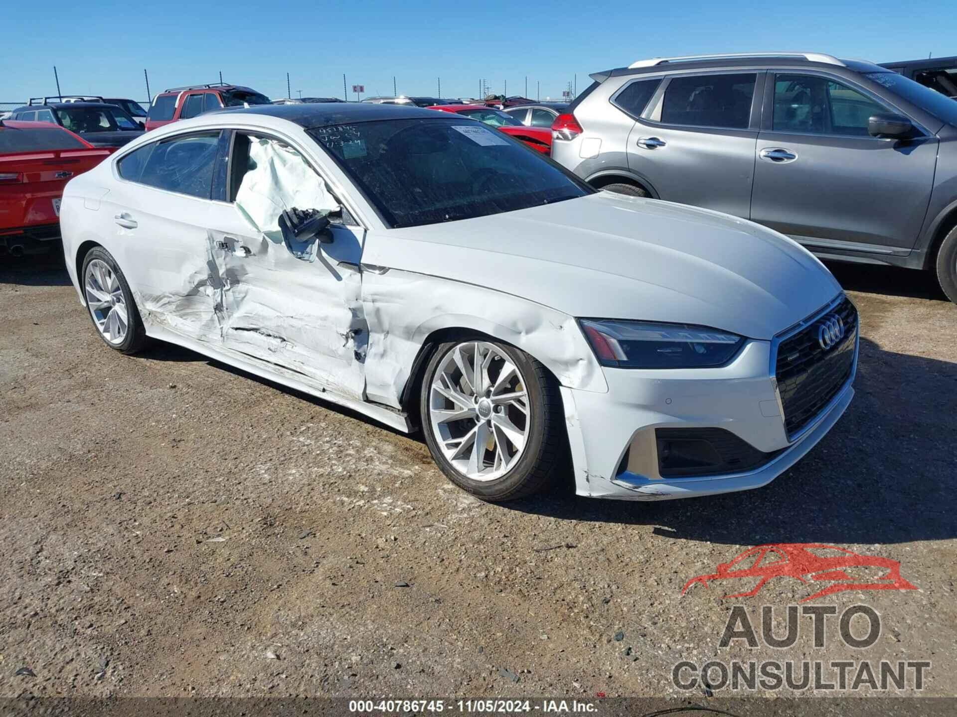 AUDI A5 SPORTBACK 2020 - WAUCNCF58LA003954
