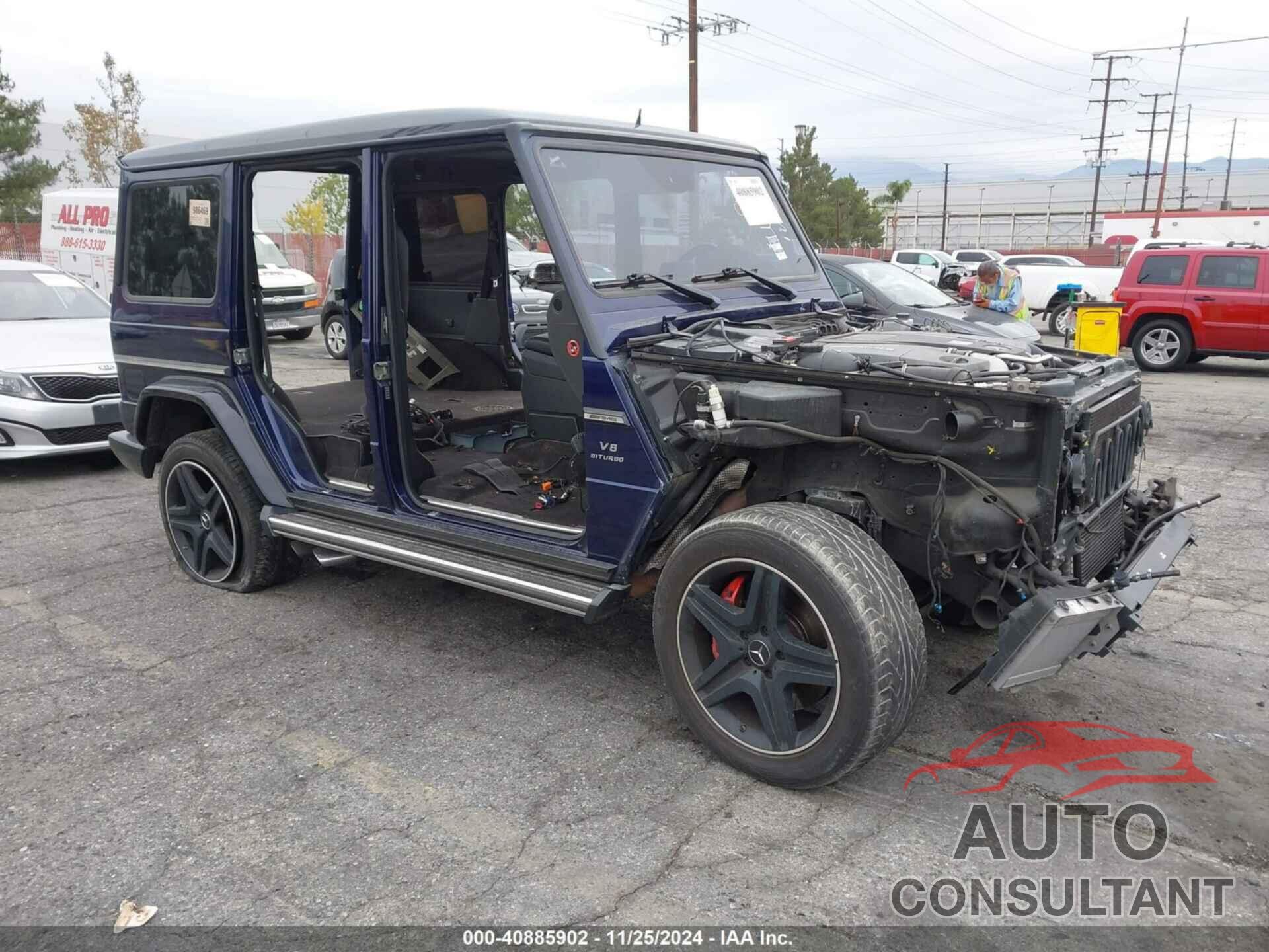 MERCEDES-BENZ G 63 AMG 2013 - WDCYC7DF7DX210779