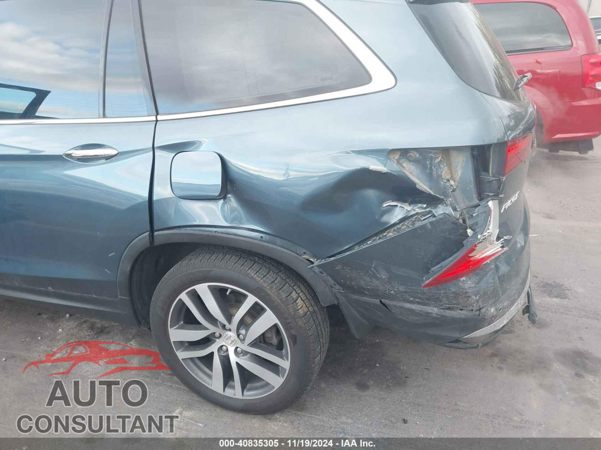 HONDA PILOT 2017 - 5FNYF6H90HB060168