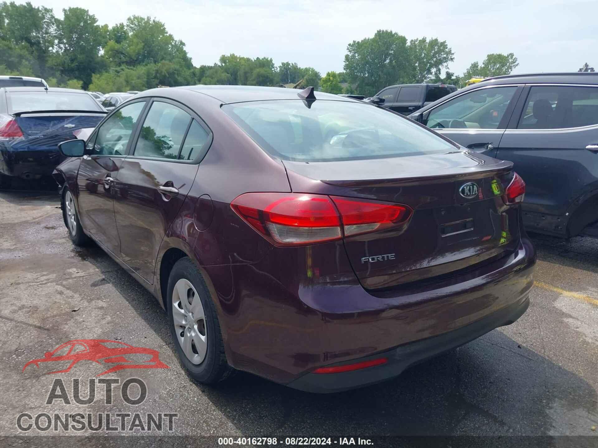 KIA FORTE 2017 - 3KPFL4A76HE109246