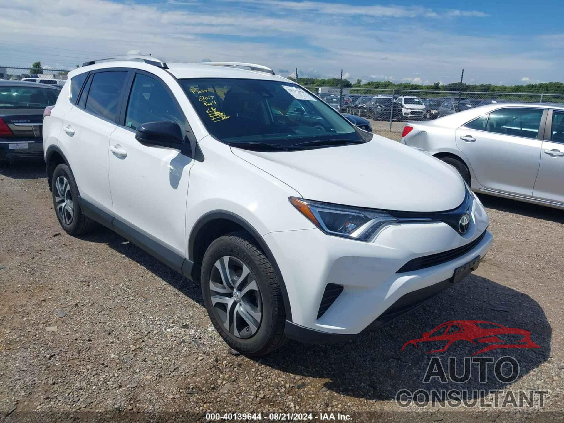 TOYOTA RAV4 2017 - 2T3BFREV5HW623332