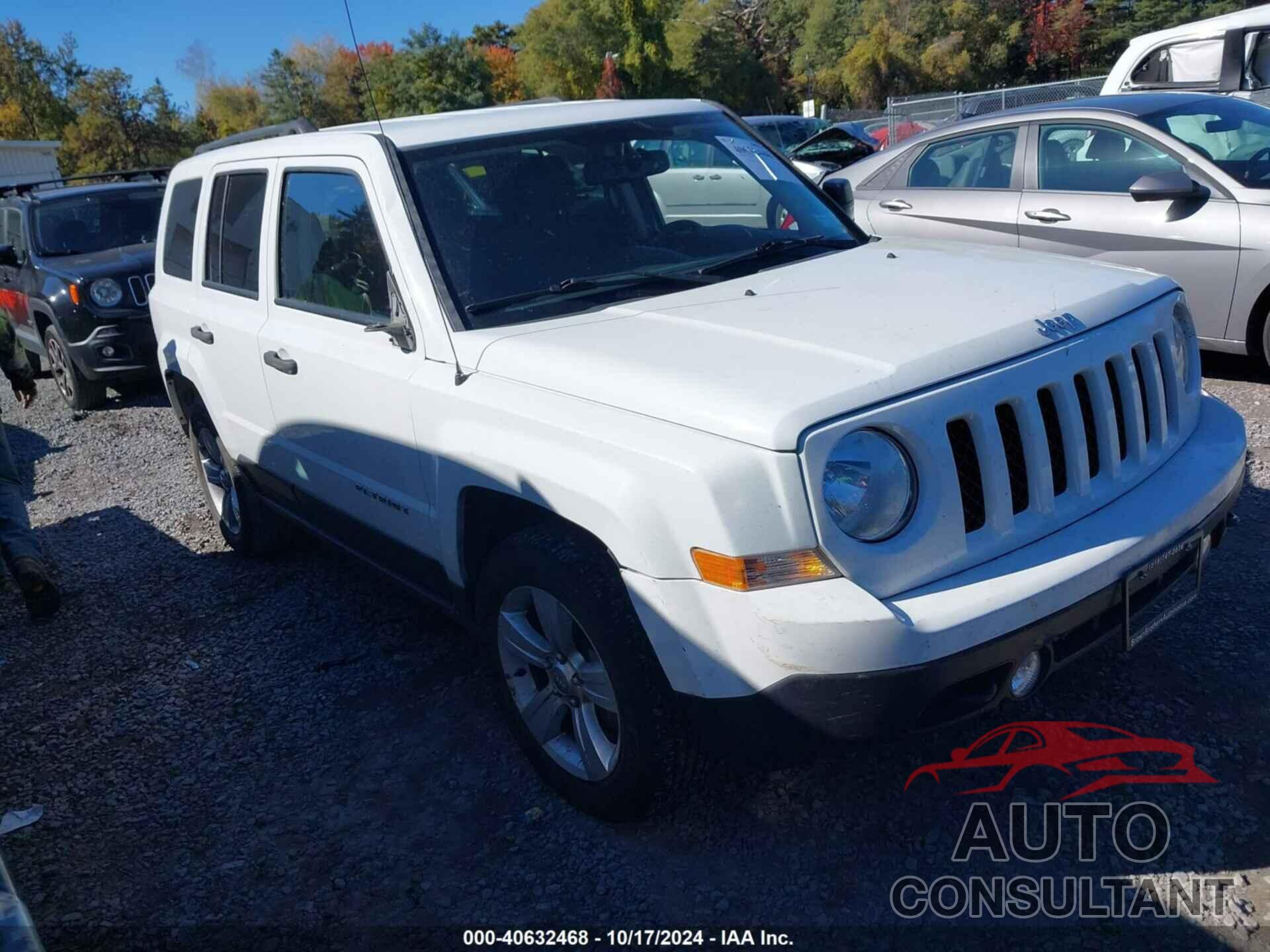 JEEP PATRIOT 2017 - 1C4NJRBB9HD107364