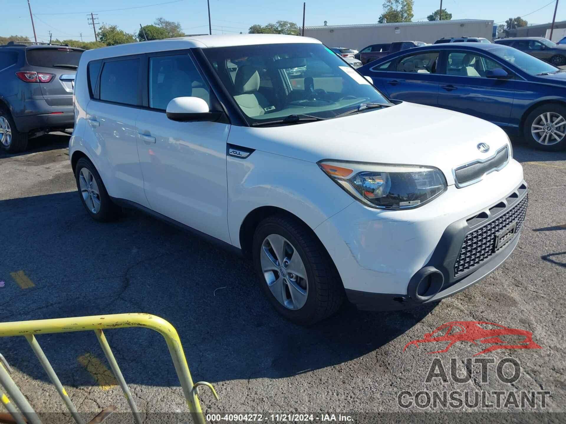 KIA SOUL 2015 - KNDJN2A27F7813756