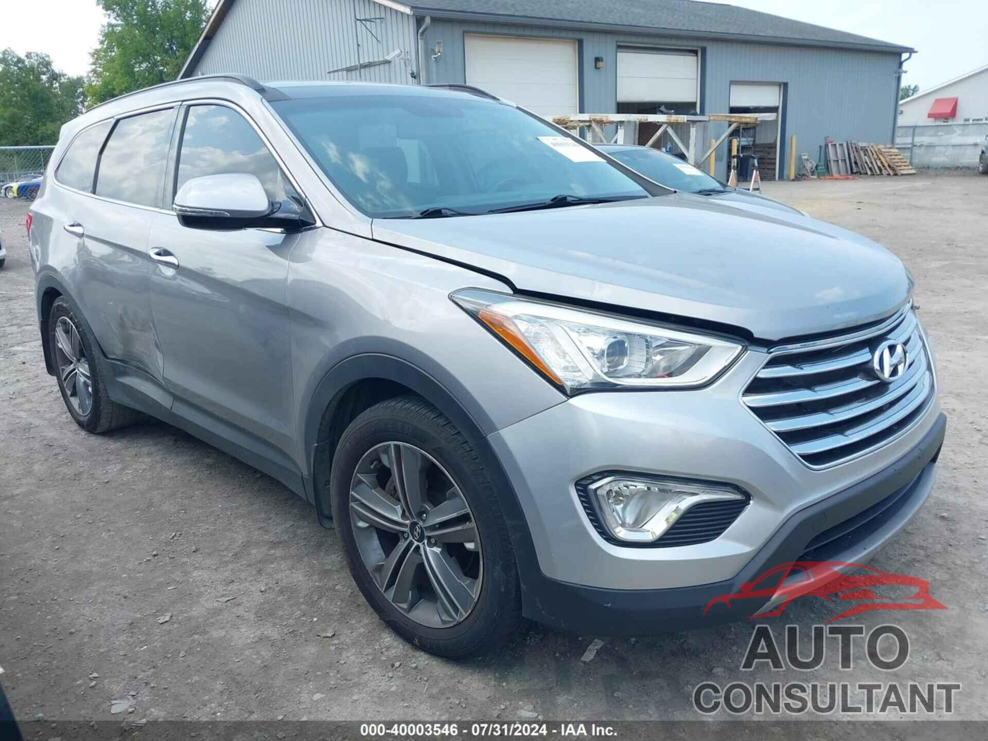 HYUNDAI SANTA FE 2016 - KM8SR4HF6GU149977