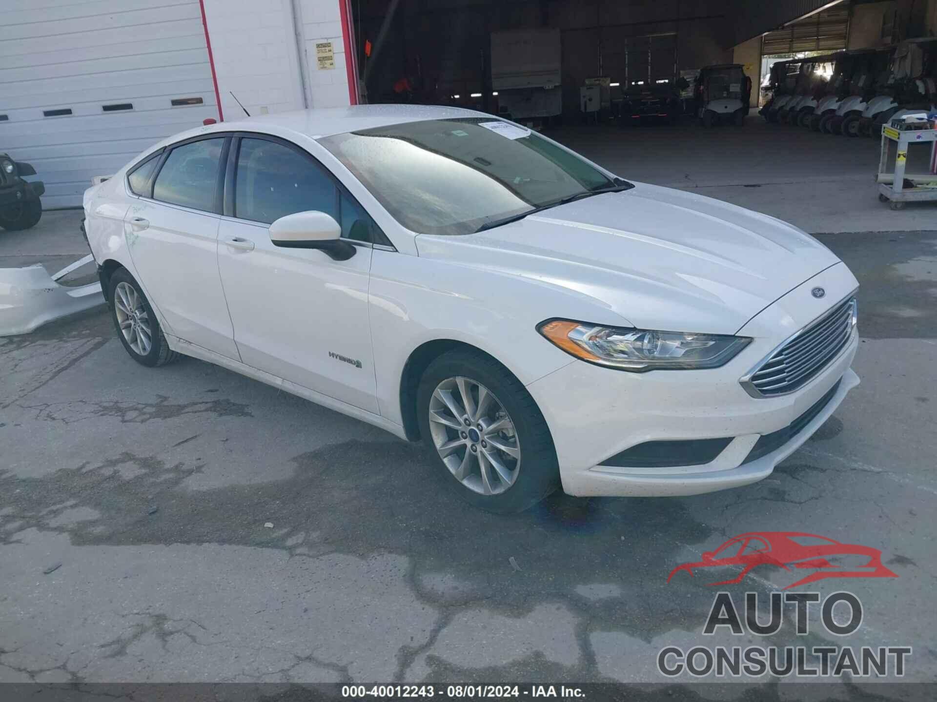 FORD FUSION HYBRID 2017 - 3FA6P0LU2HR182211