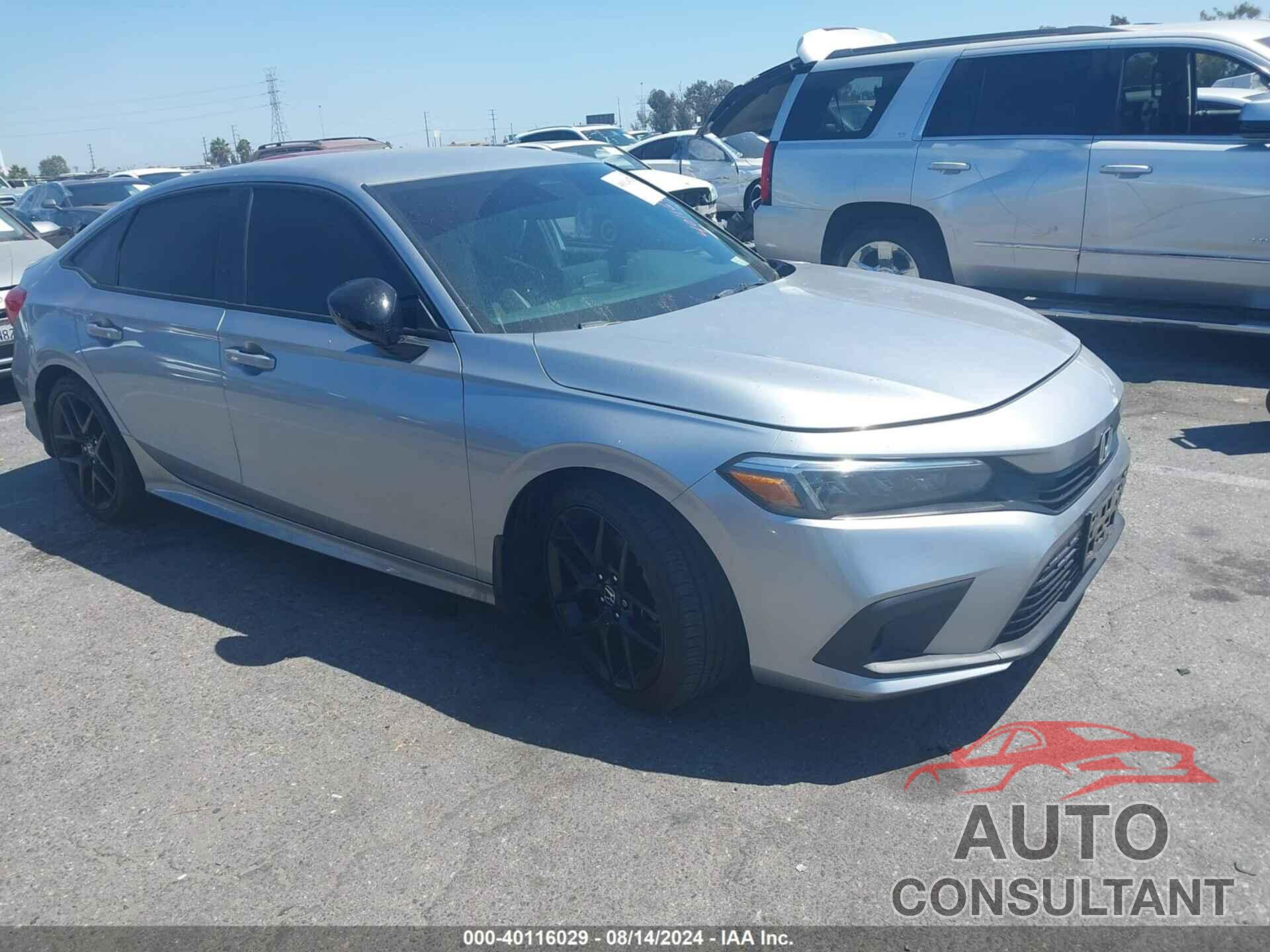 HONDA CIVIC 2023 - 2HGFE2F56PH555598