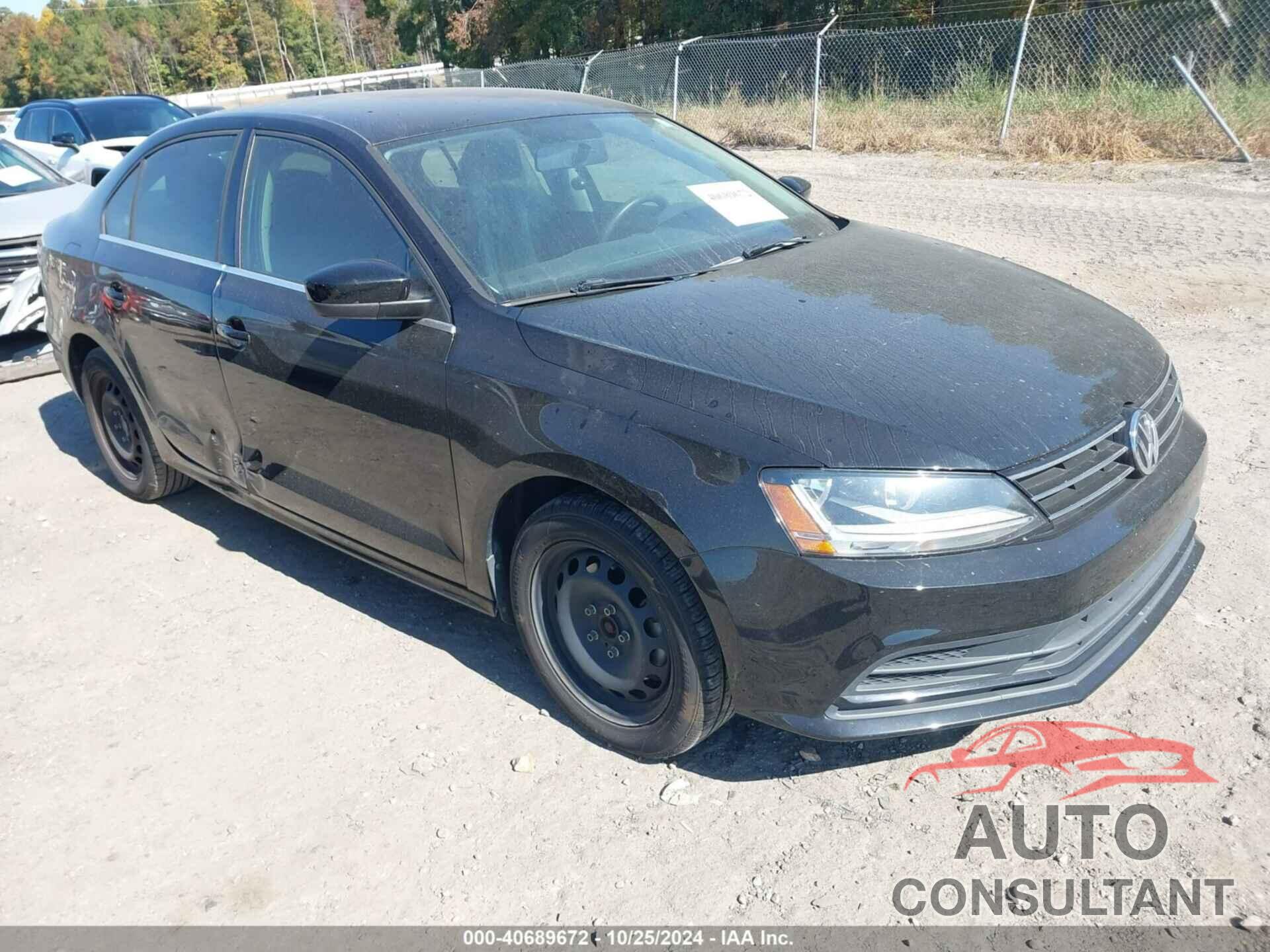 VOLKSWAGEN JETTA 2017 - 3VW2B7AJ7HM369155