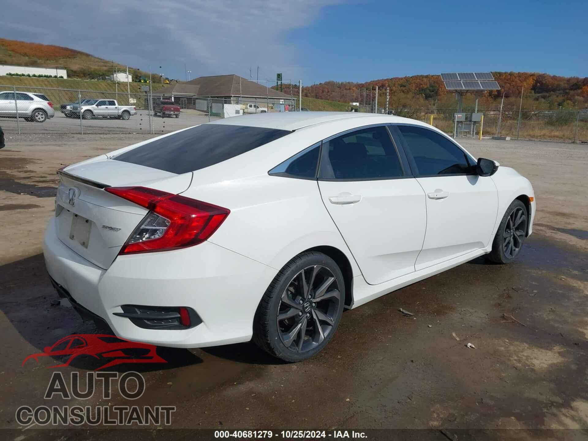 HONDA CIVIC 2019 - 2HGFC2F84KH557097