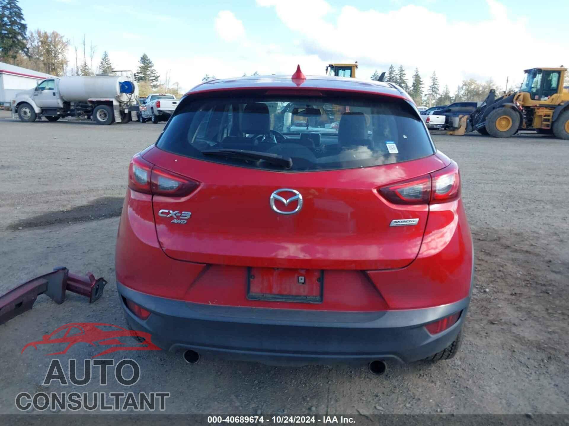 MAZDA CX-3 2016 - JM1DKBC73G0120420