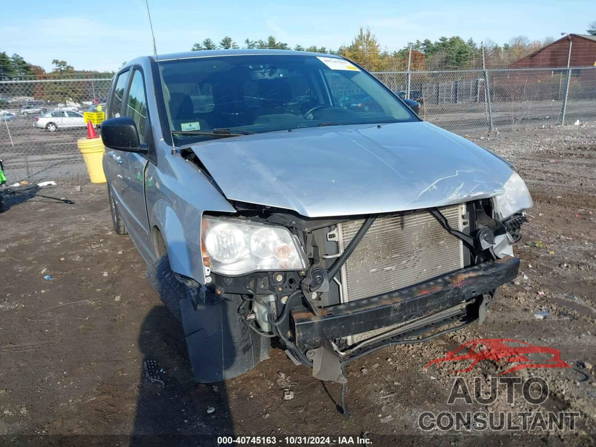 DODGE GRAND CARAVAN 2012 - 2C4RDGBG6CR381488