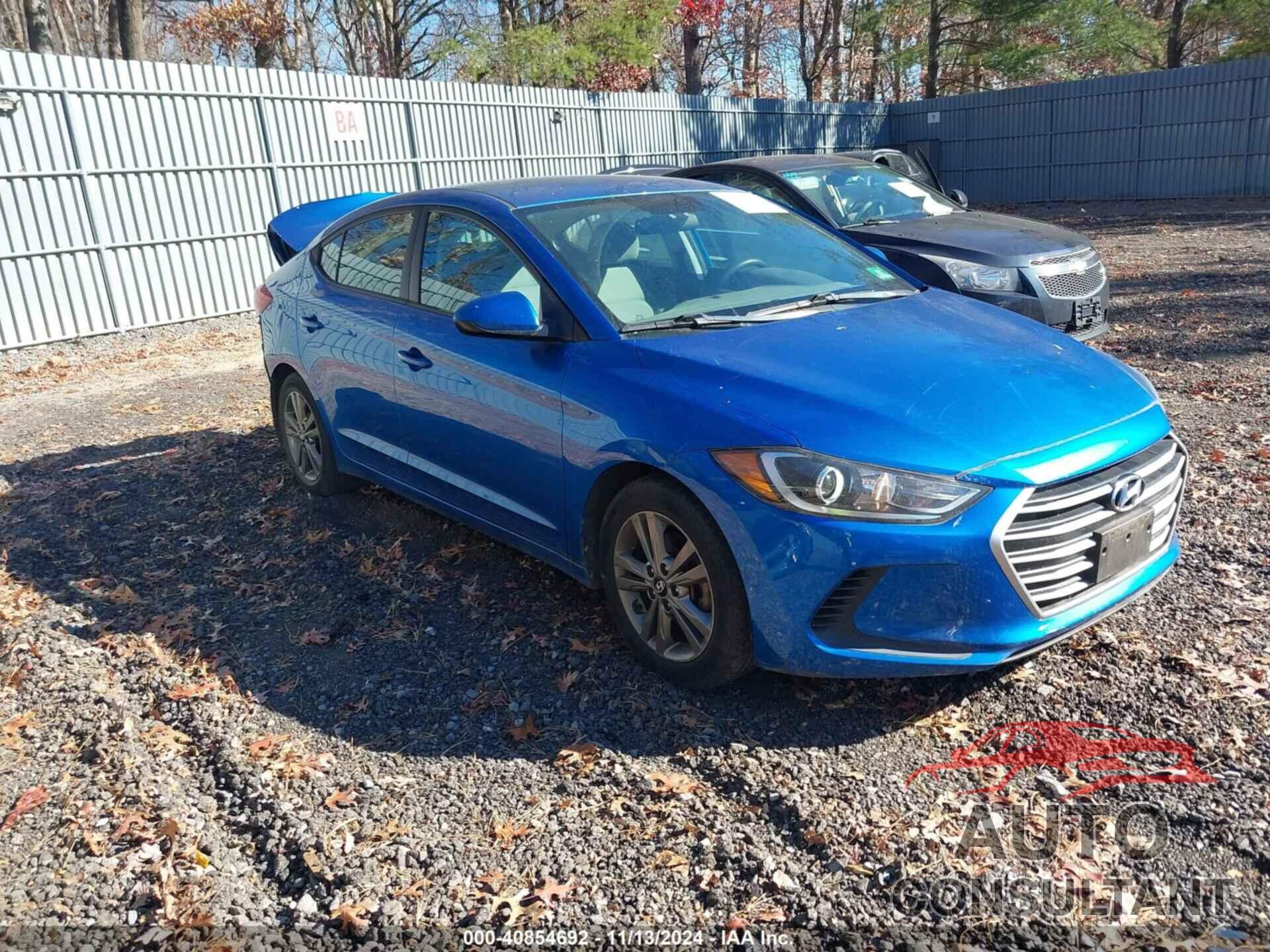 HYUNDAI ELANTRA 2017 - 5NPD84LF3HH064629