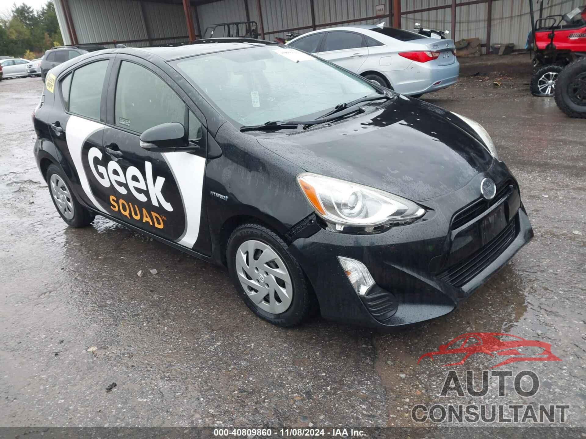 TOYOTA PRIUS C 2016 - JTDKDTB30G1120004