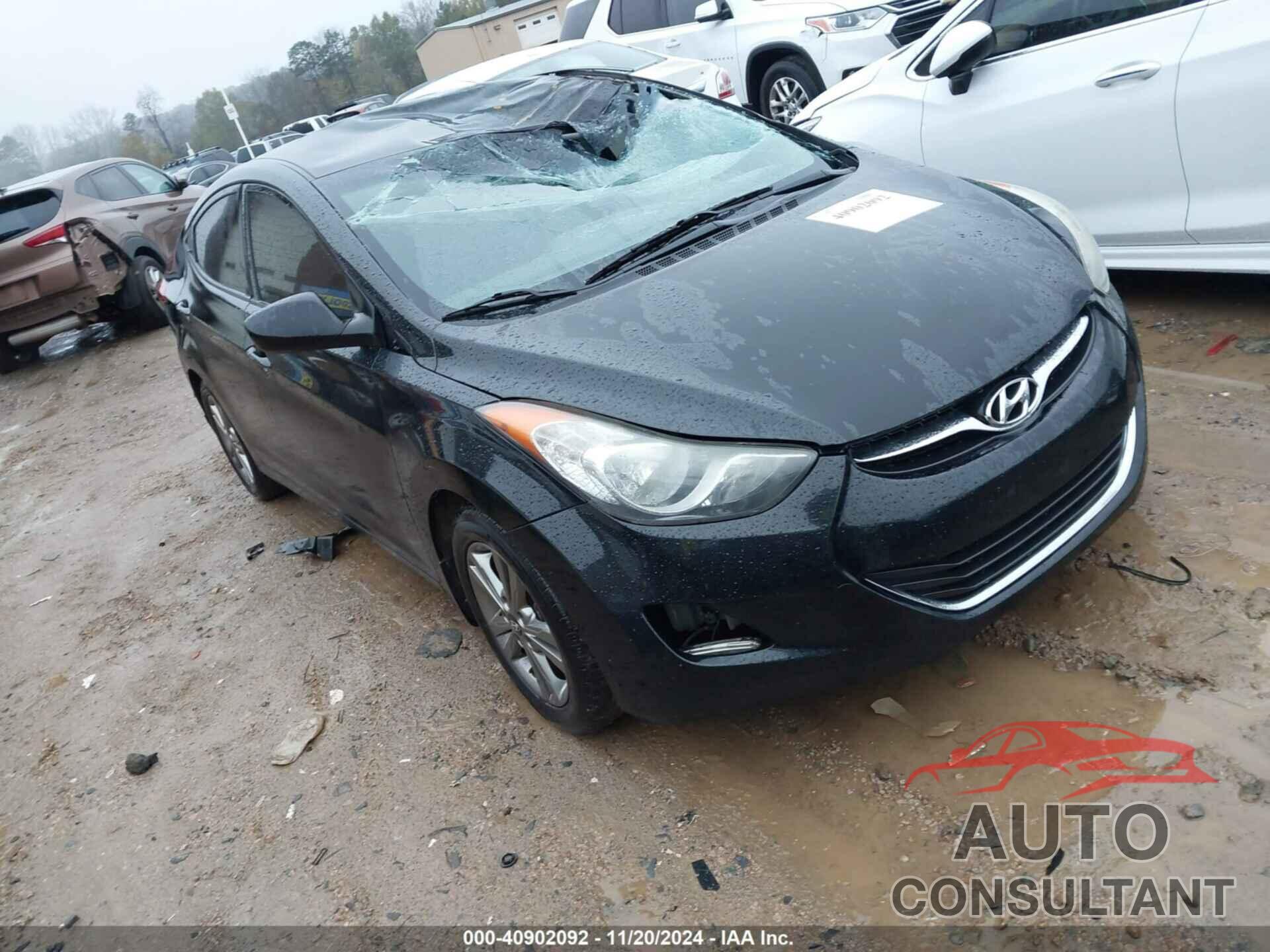 HYUNDAI ELANTRA 2013 - 5NPDH4AE7DH423193