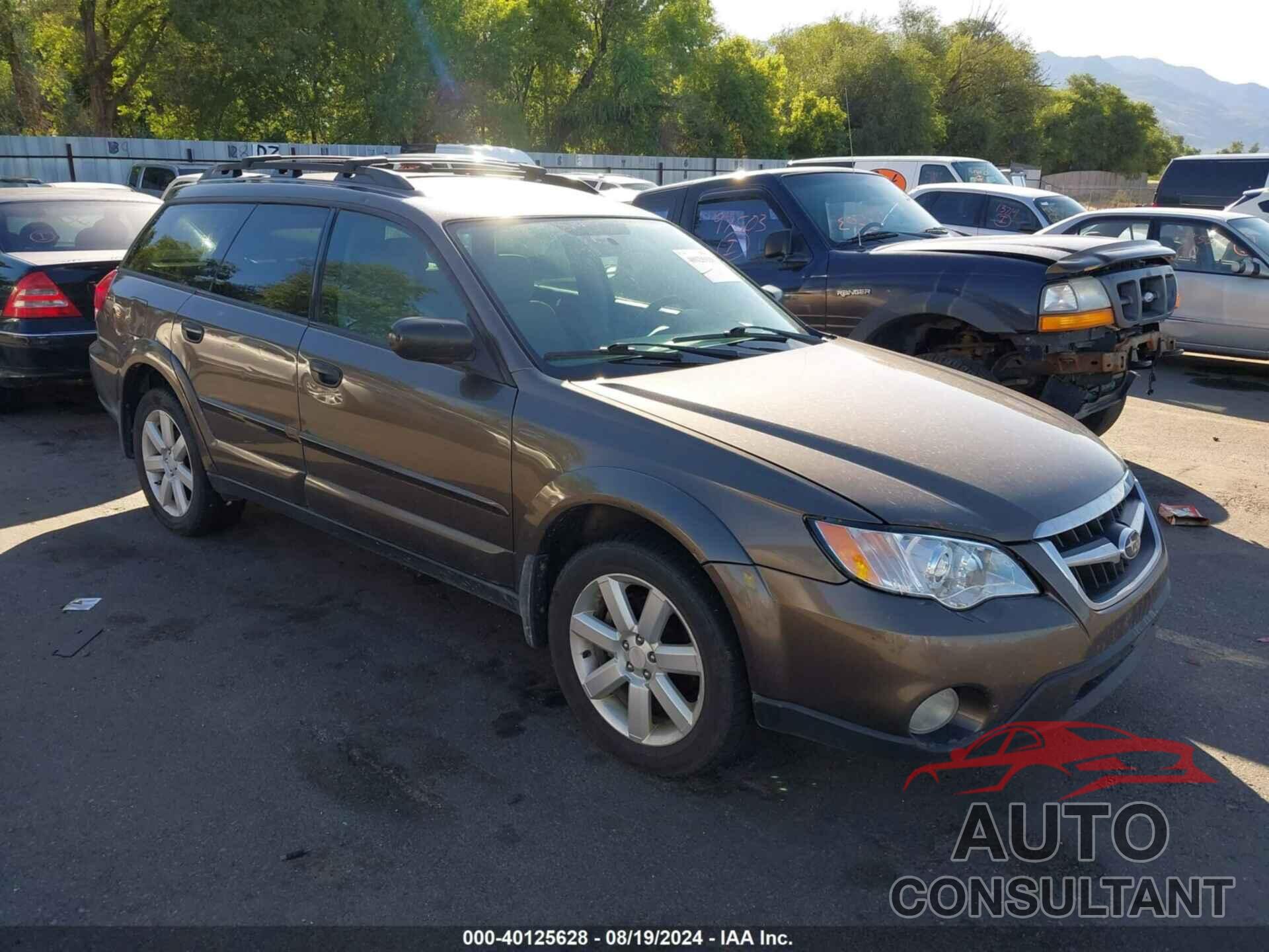 SUBARU OUTBACK 2009 - 4S4BP61C096338696