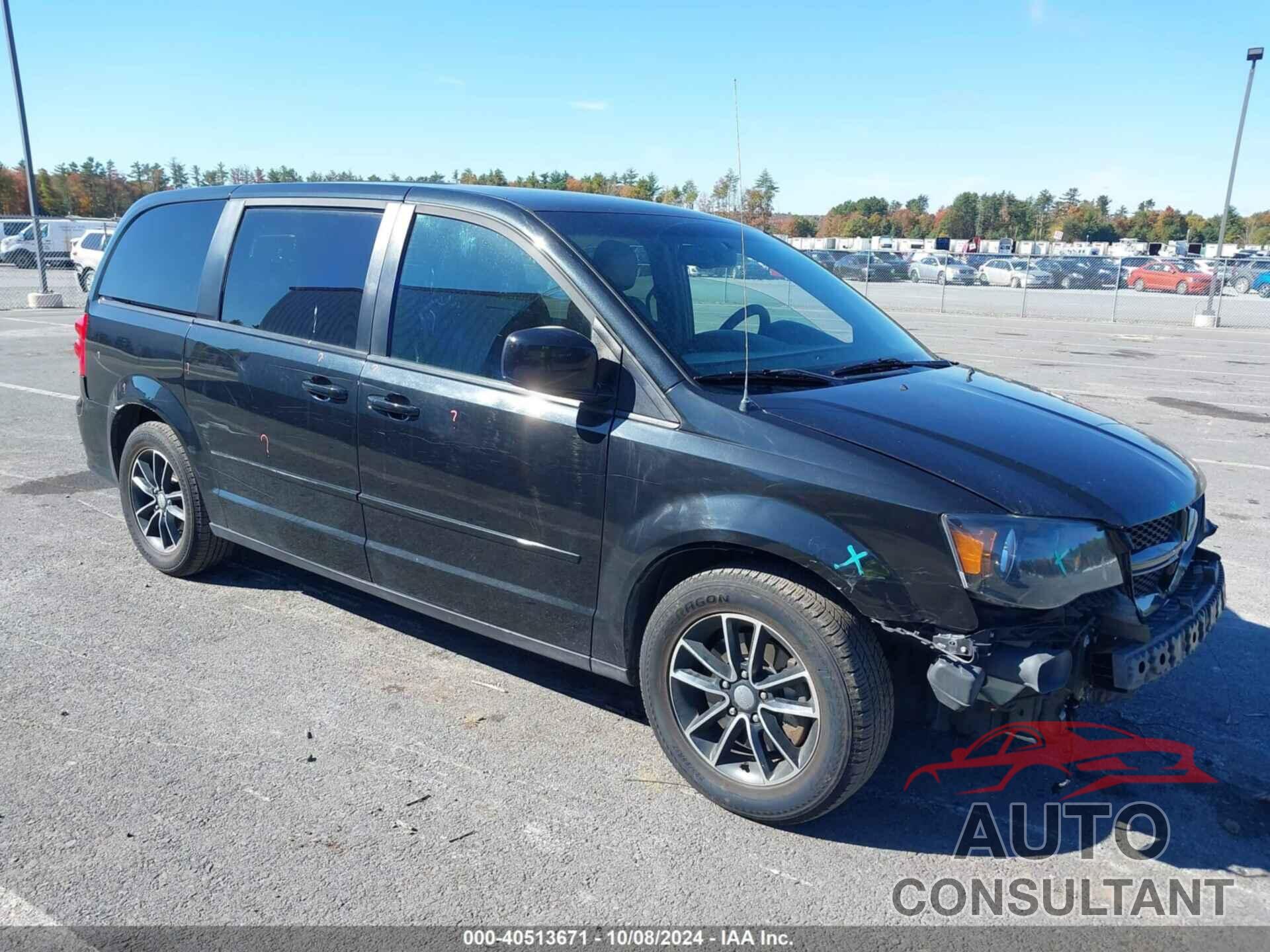 DODGE GRAND CARAVAN 2017 - 2C4RDGCG0HR574595