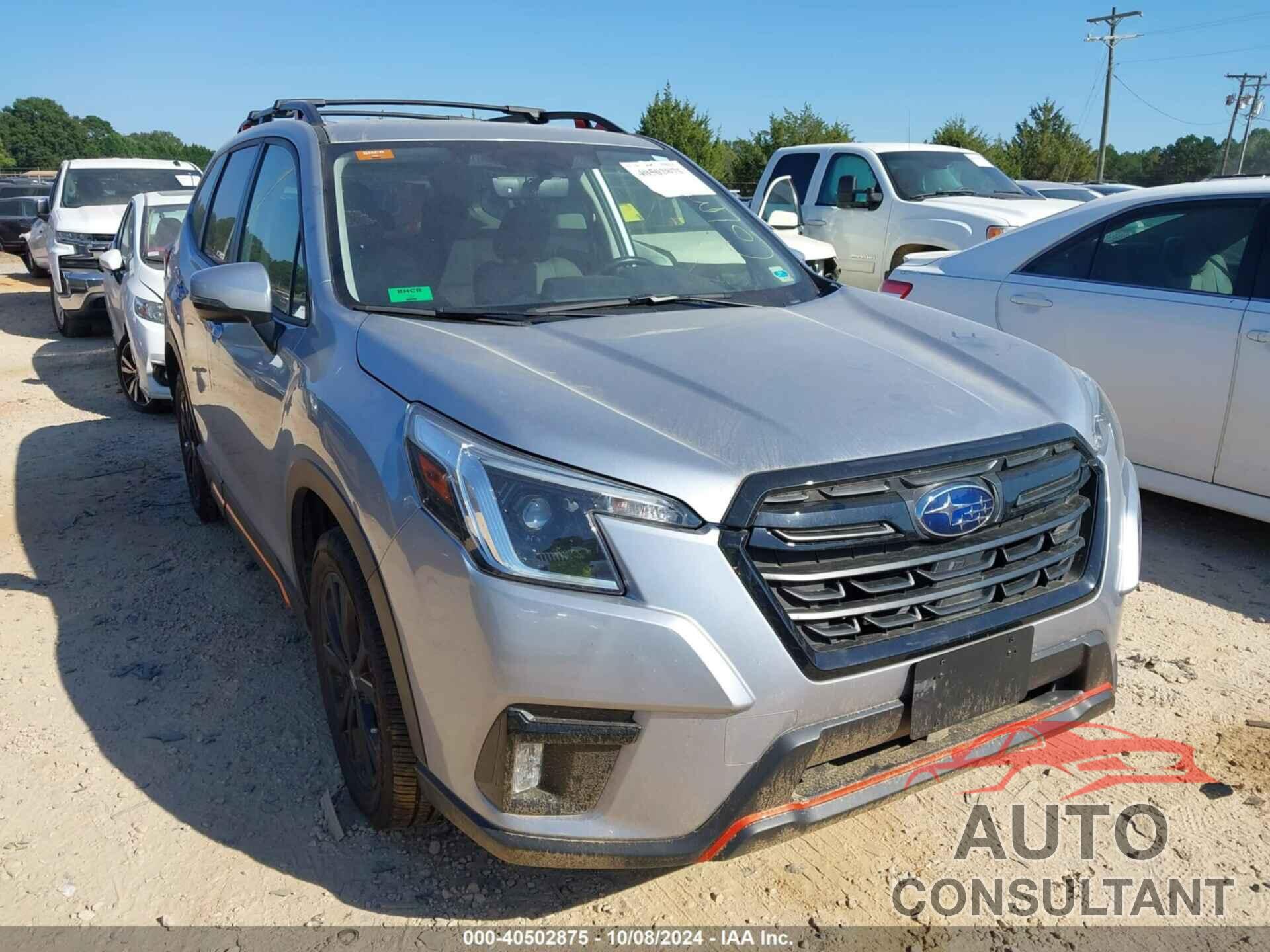 SUBARU FORESTER 2022 - JF2SKAJC9NH427849