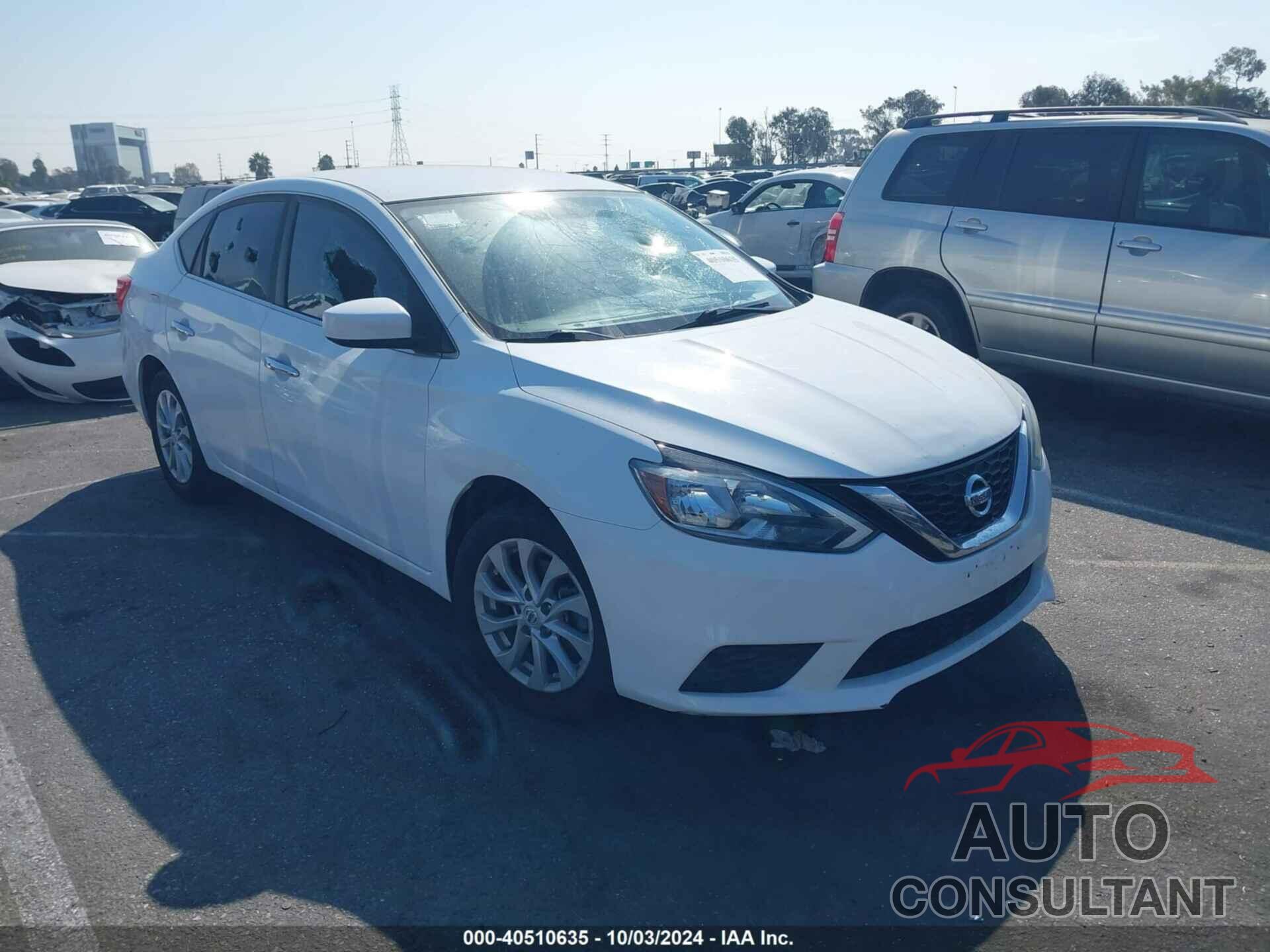 NISSAN SENTRA 2019 - 3N1AB7AP6KY322771