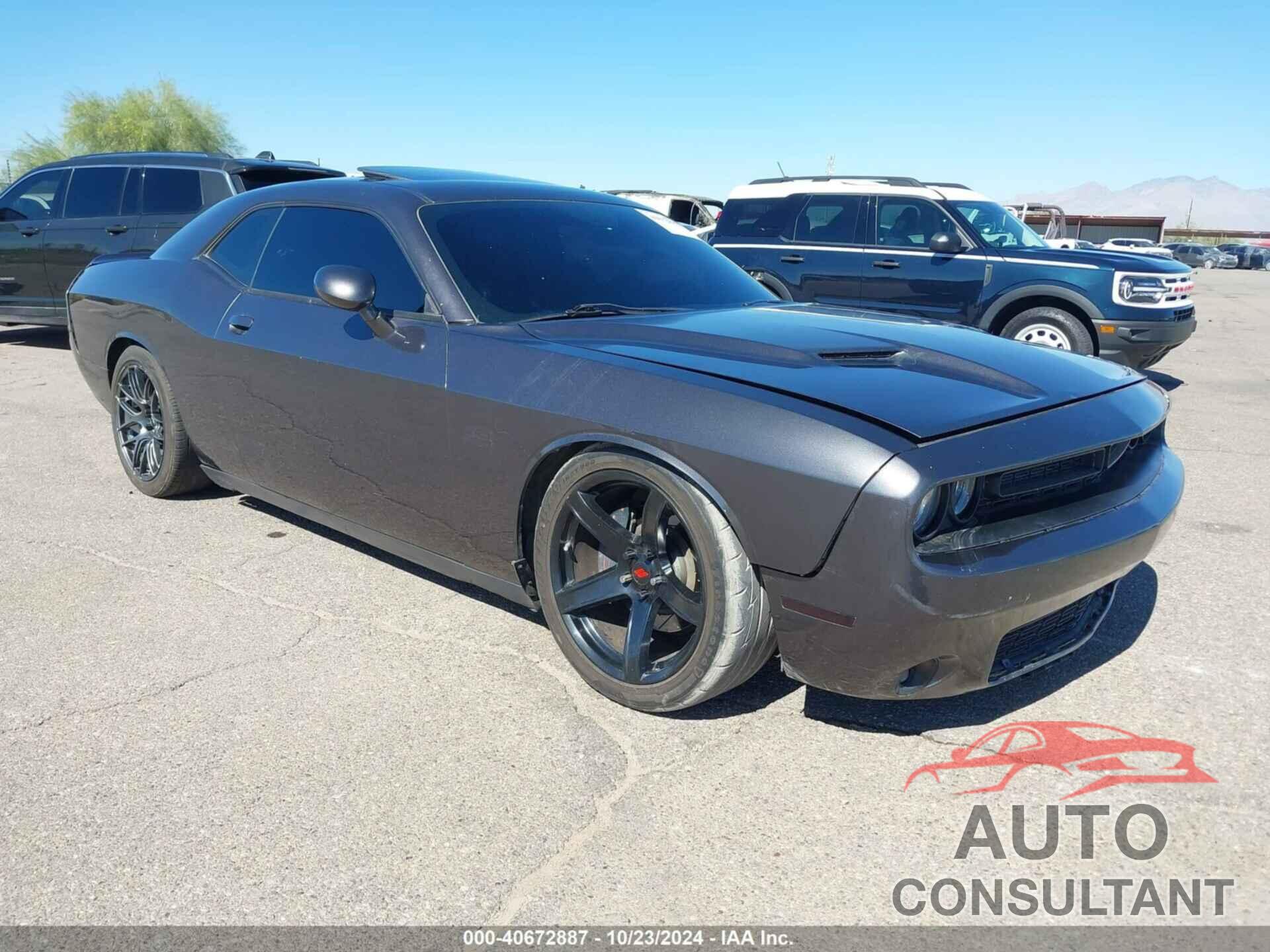 DODGE CHALLENGER 2015 - 2C3CDZBT7FH744586