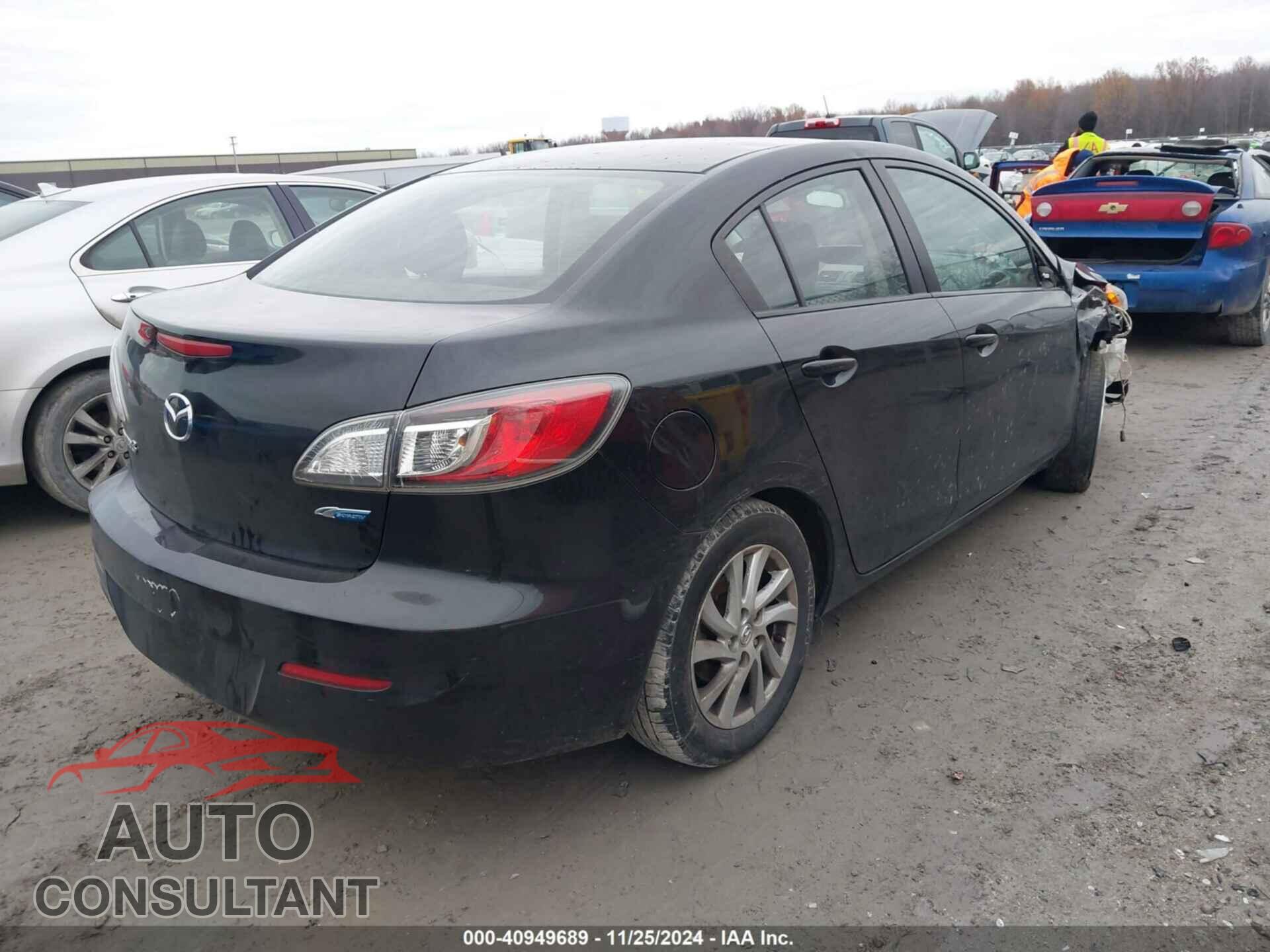 MAZDA MAZDA3 2012 - JM1BL1V89C1659357