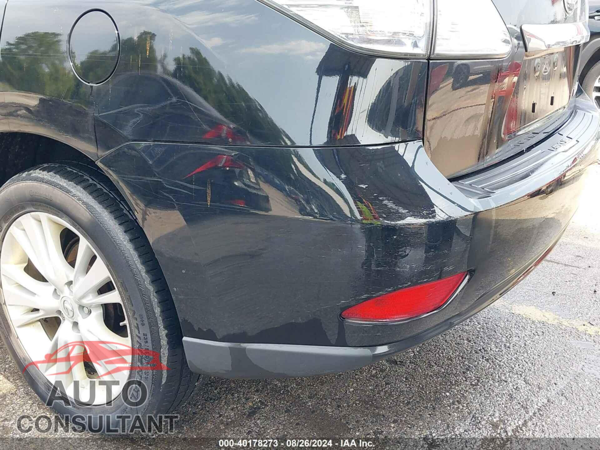 LEXUS RX 450H 2011 - JTJBC1BA6B2417543