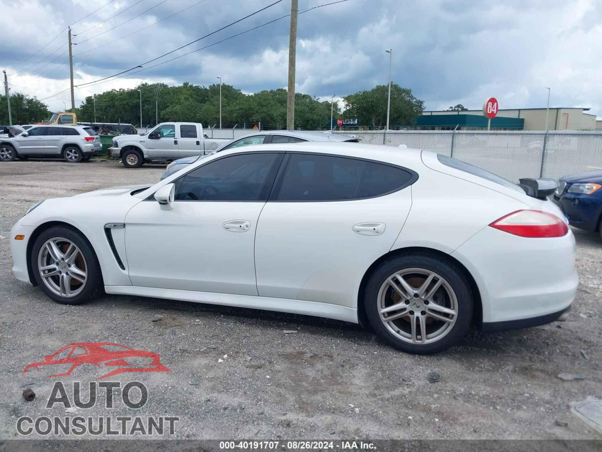 PORSCHE PANAMERA 2012 - WP0AA2A73CL071883