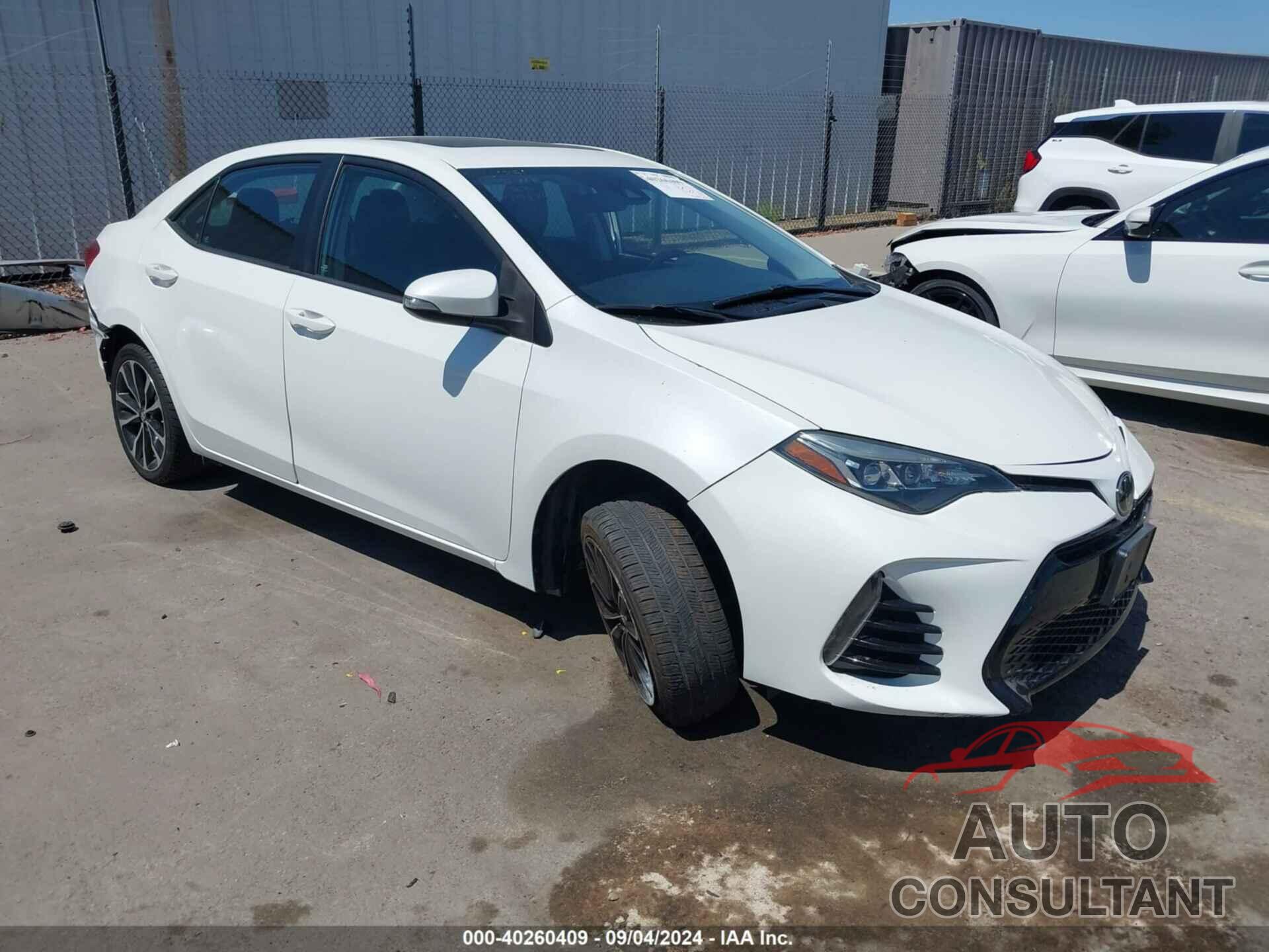 TOYOTA COROLLA 2017 - 5YFBURHE8HP630237